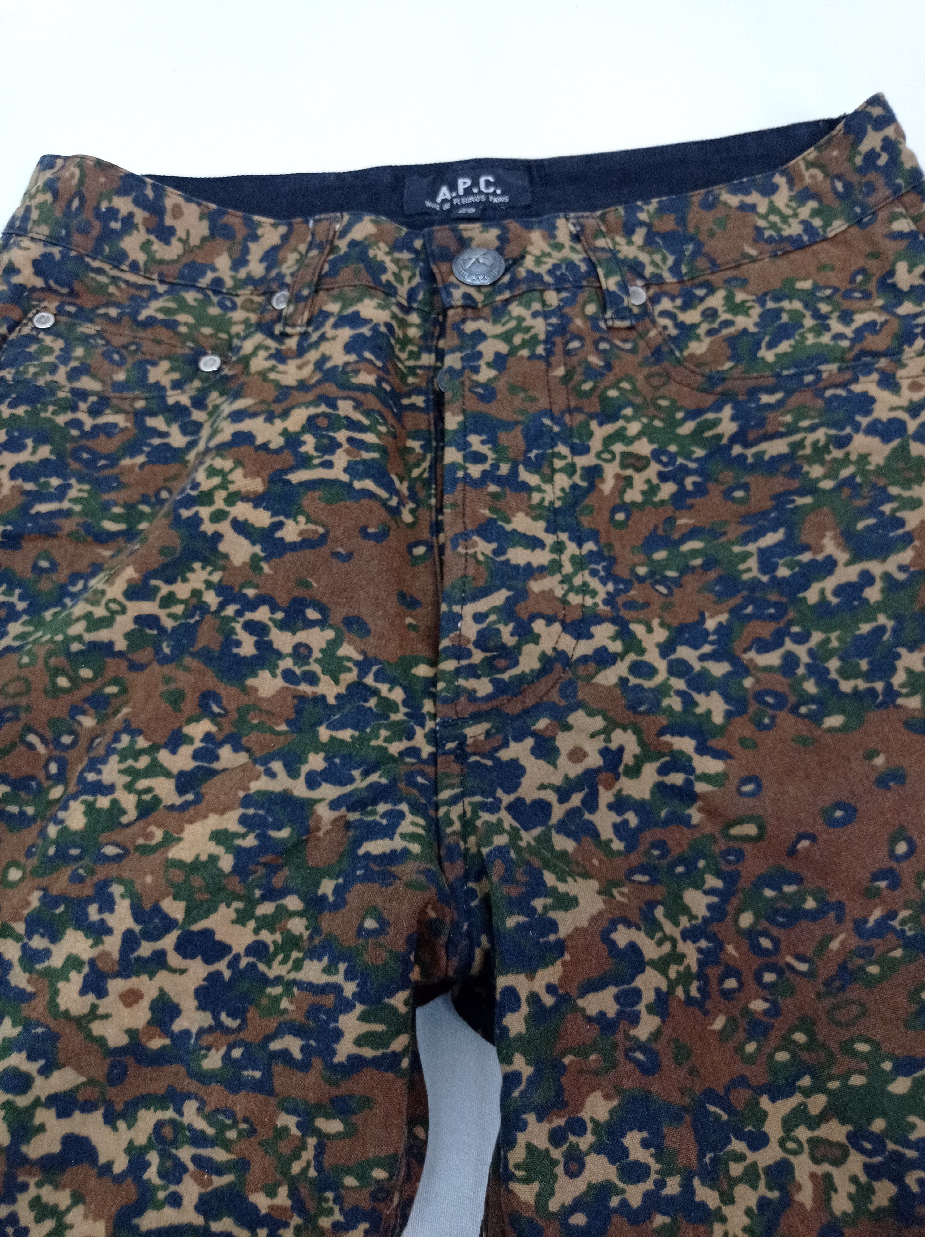 A.P.C. 🔥Vintage A.P.C Camo Pants Size US 26 / EU 42 - 8 Thumbnail
