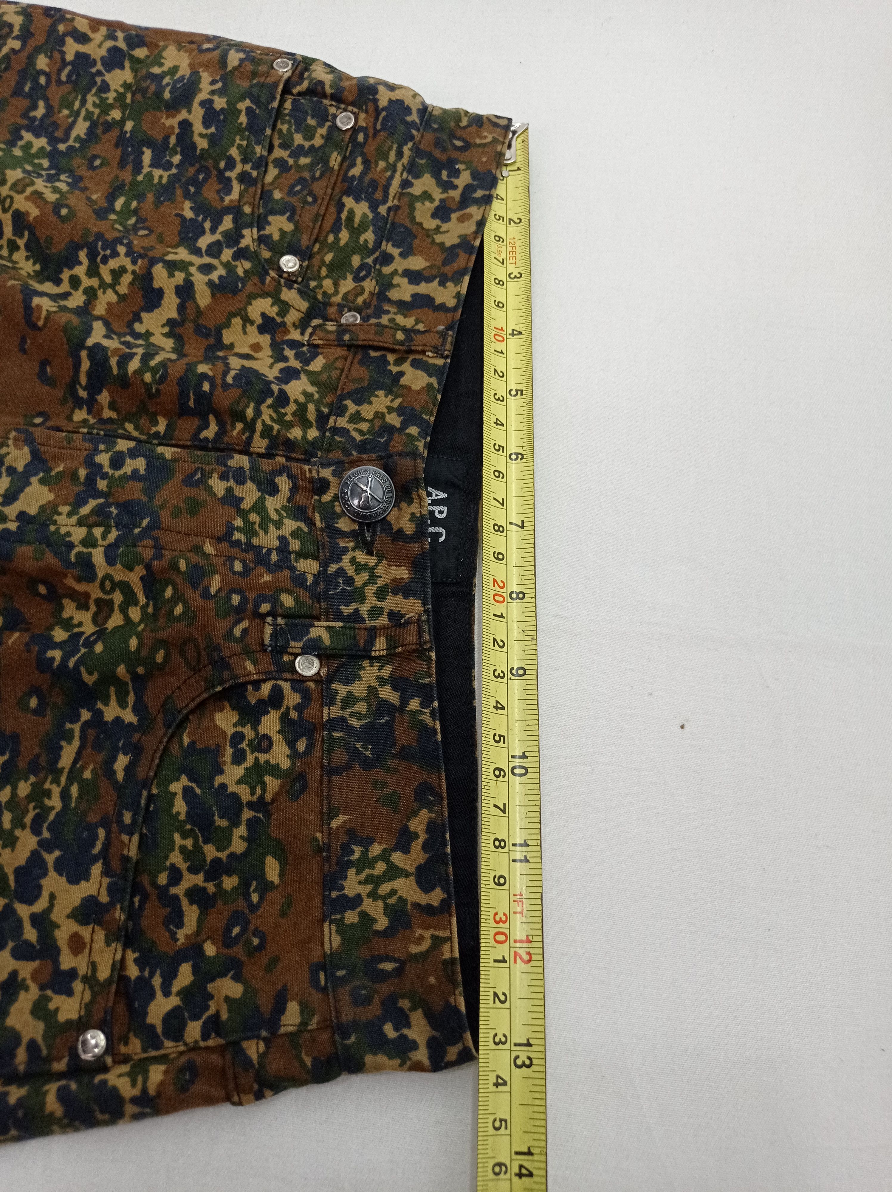 A.P.C. 🔥Vintage A.P.C Camo Pants Size US 26 / EU 42 - 22 Thumbnail