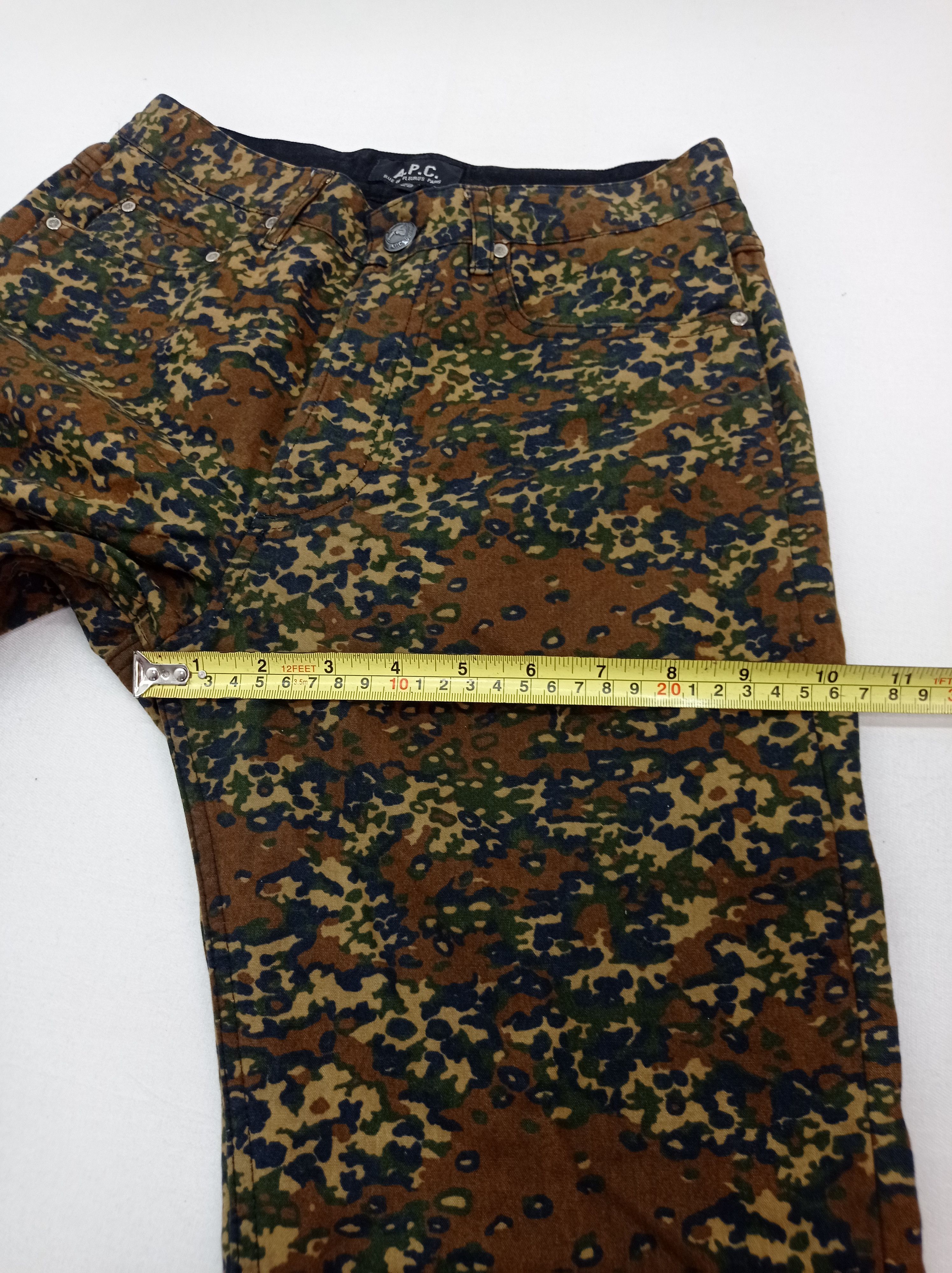 A.P.C. 🔥Vintage A.P.C Camo Pants Size US 26 / EU 42 - 20 Thumbnail