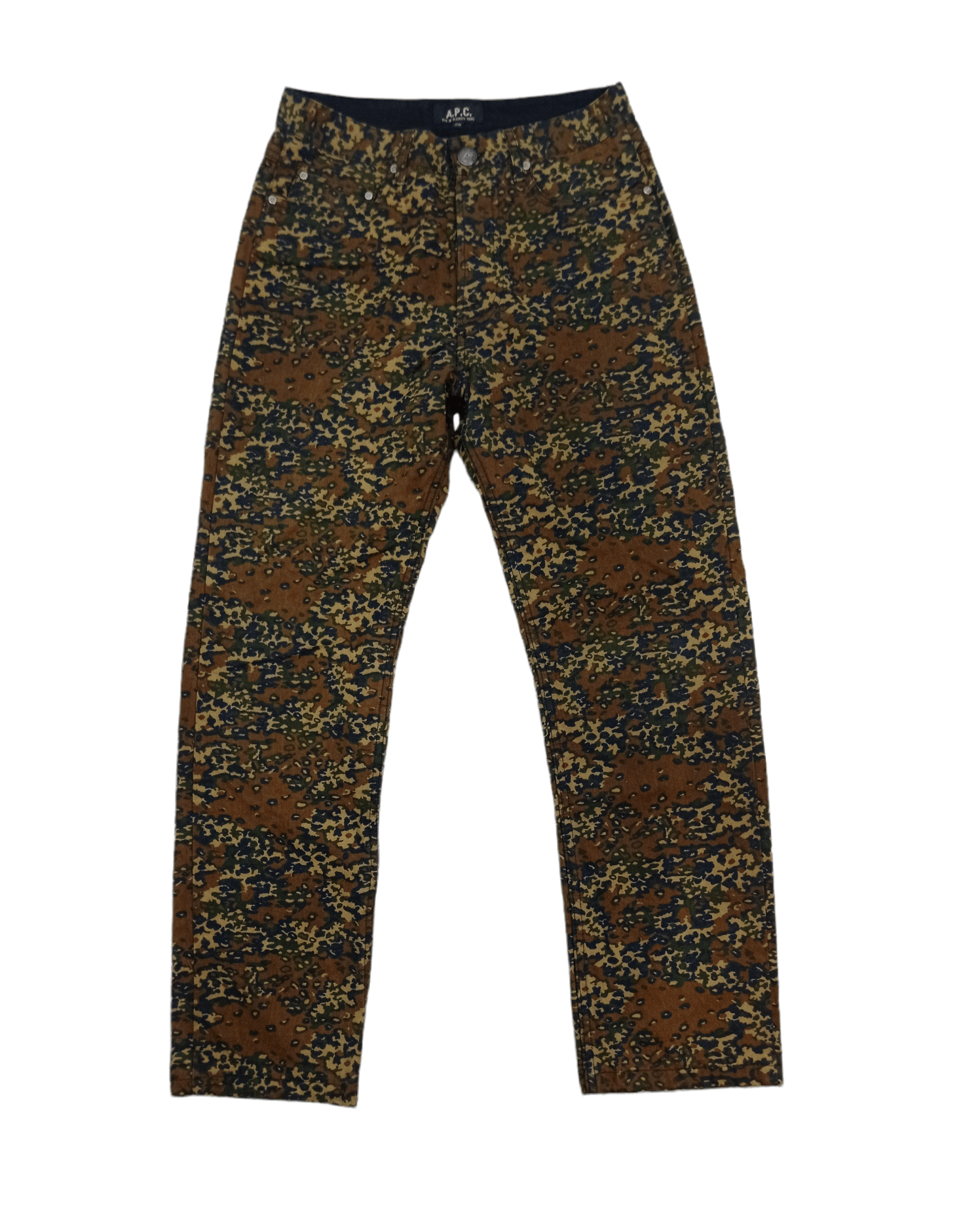 A.P.C. 🔥Vintage A.P.C Camo Pants Size US 26 / EU 42 - 1 Thumbnail