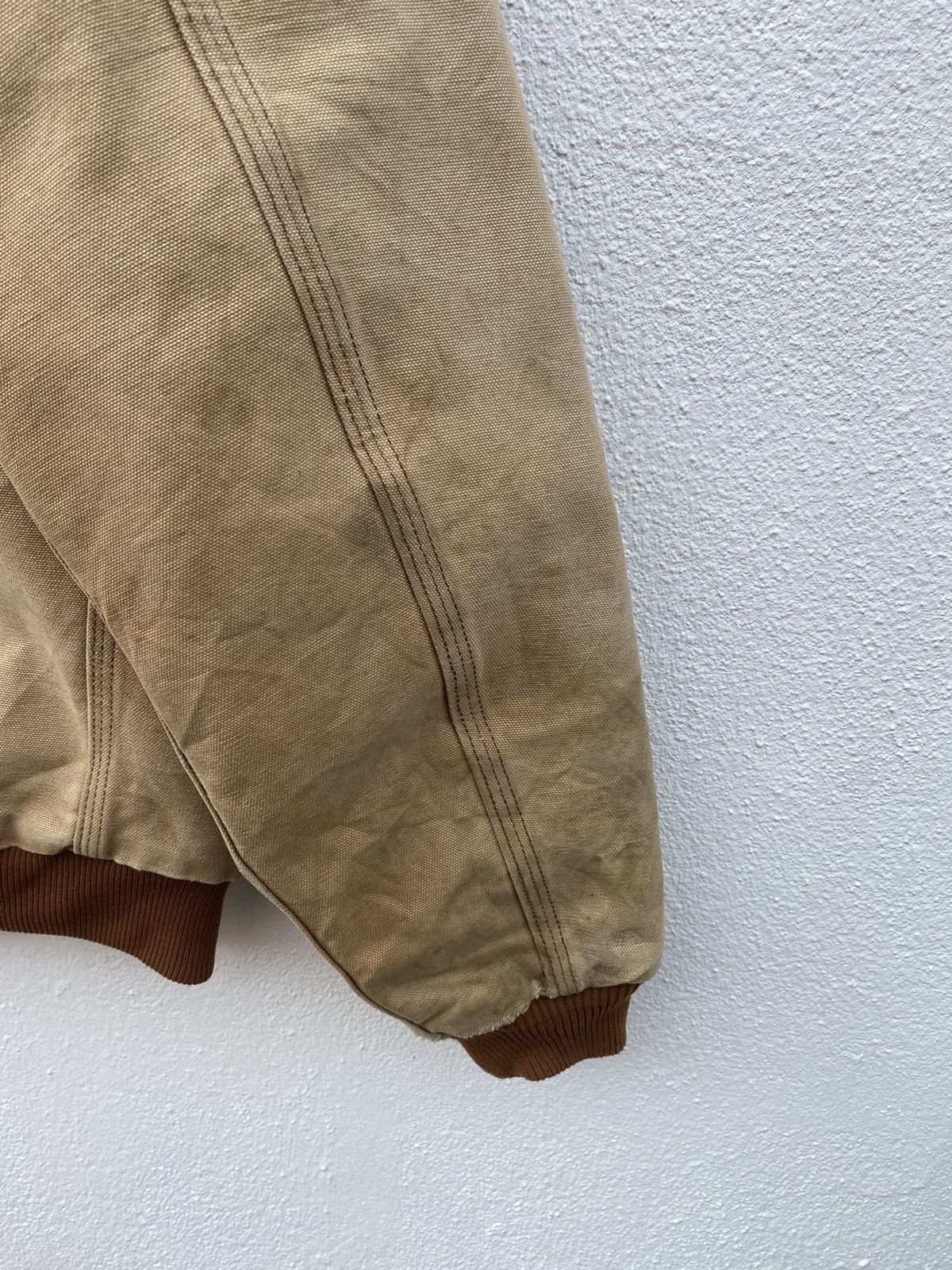 Carhartt Vintage Carhartt canvas worker distressed jacket Size US S / EU 44-46 / 1 - 16 Thumbnail