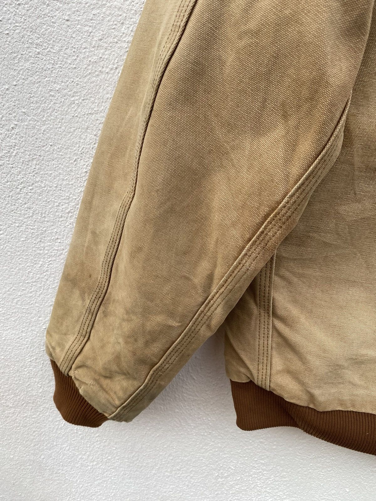 Carhartt Vintage Carhartt canvas worker distressed jacket Size US S / EU 44-46 / 1 - 17 Thumbnail