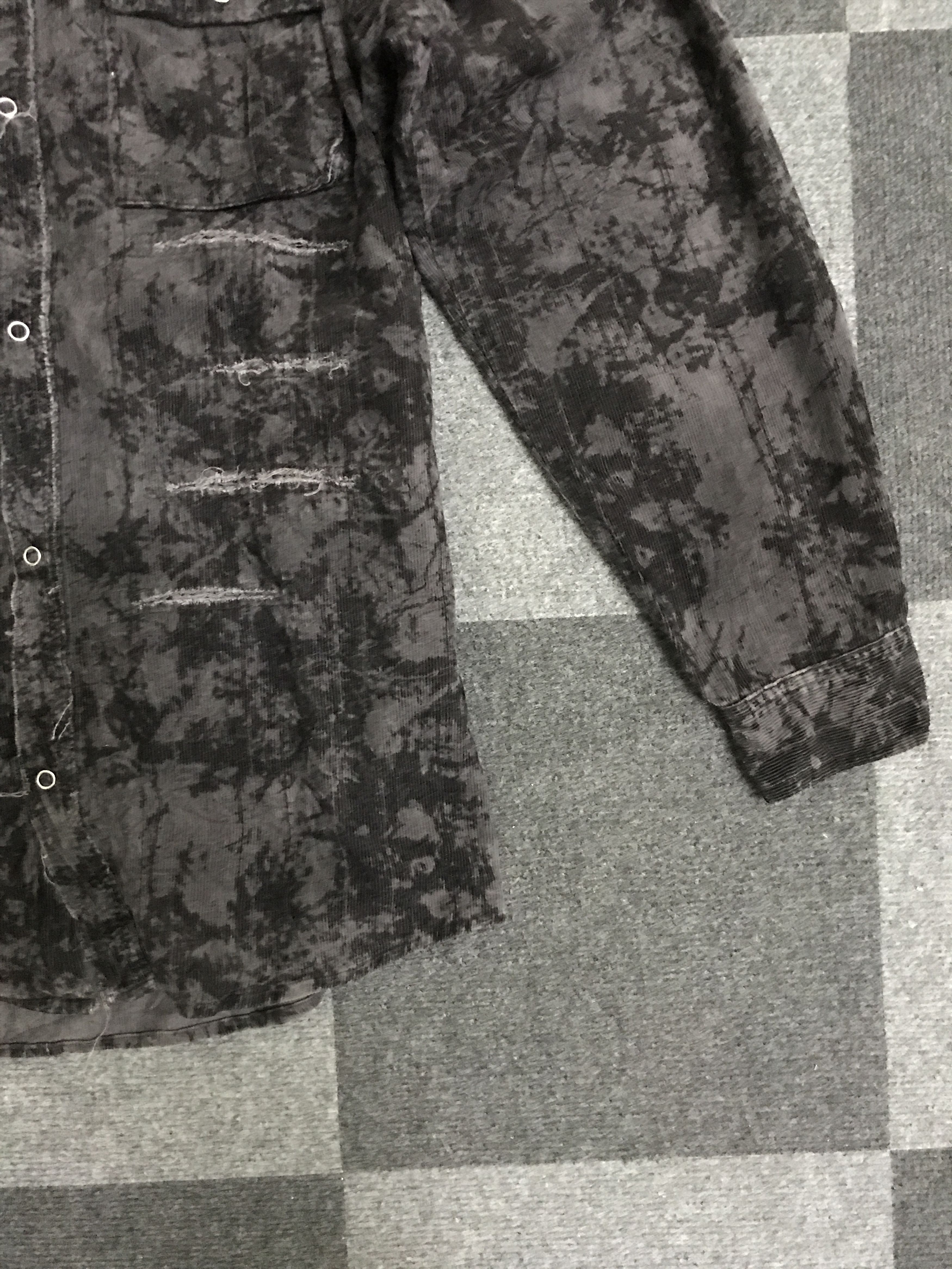 Japanese Brand × Seditionaries BUS14 BADGER Seditionaries Punk Gothic Distressed Shirt Size US XL / EU 56 / 4 - 5 Thumbnail