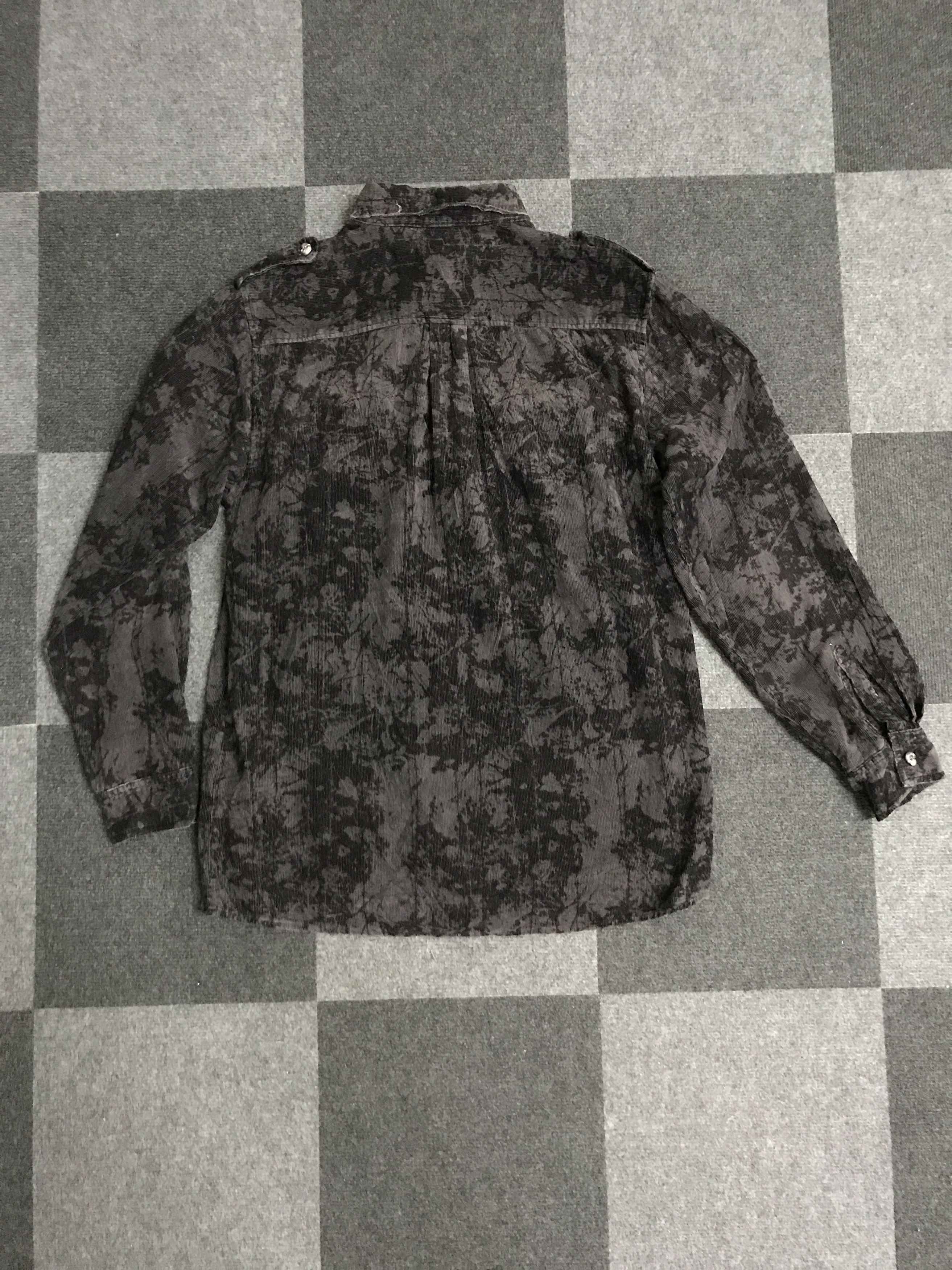 Japanese Brand × Seditionaries BUS14 BADGER Seditionaries Punk Gothic Distressed Shirt Size US XL / EU 56 / 4 - 14 Thumbnail