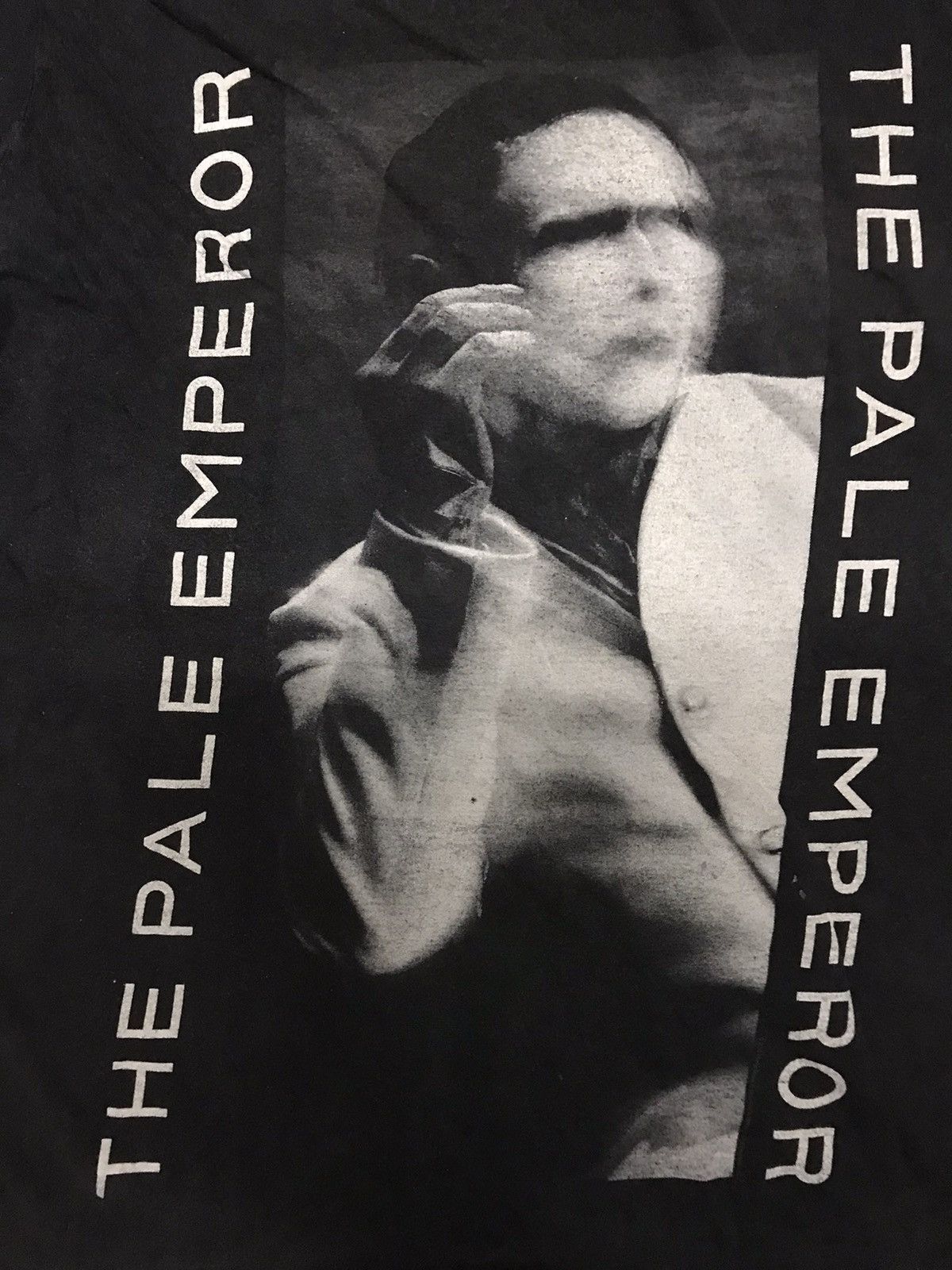 Band Tees × Marilyn Manson × Vintage Vintage Marilyn Manson The Pale Emperor Rock Metal Shirt Size US S / EU 44-46 / 1 - 5 Thumbnail