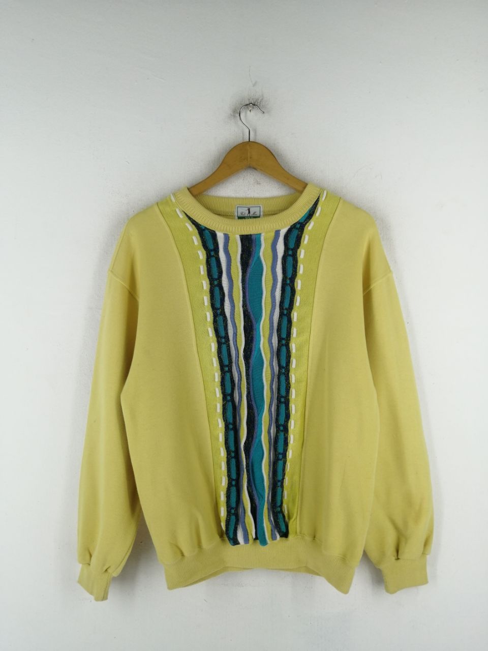 Japanese Brand × Vintage Vintage Full Mac Golf Yellow Sweatshirts Size US M / EU 48-50 / 2 - 1 Thumbnail