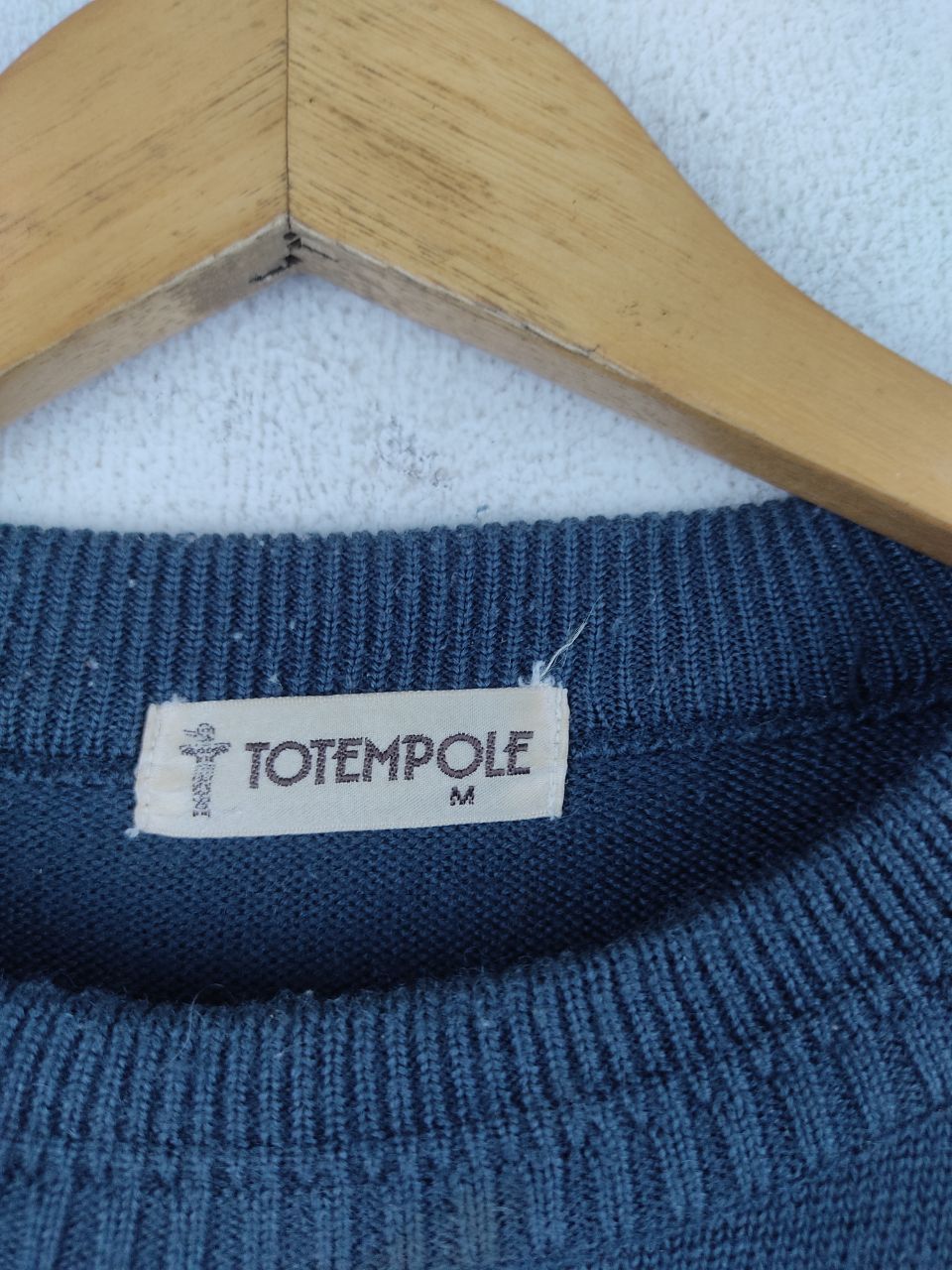 Japanese Brand × Vintage Vintage Totempole Knit Sweatshirt Size US M / EU 48-50 / 2 - 5 Thumbnail