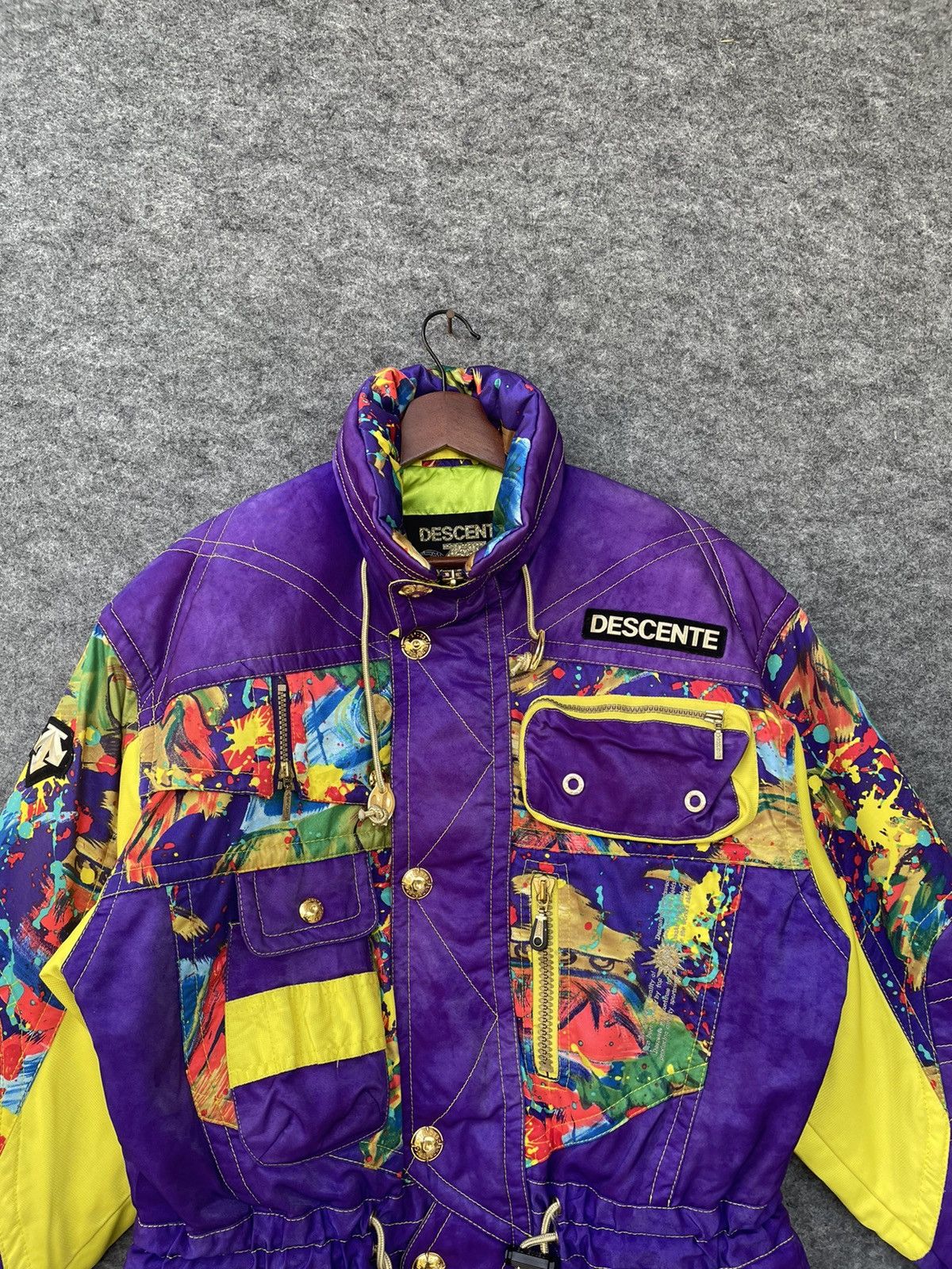 Descente × Japanese Brand × Vintage DESCENTE SKI JACKET Size US M / EU 48-50 / 2 - 2 Thumbnail