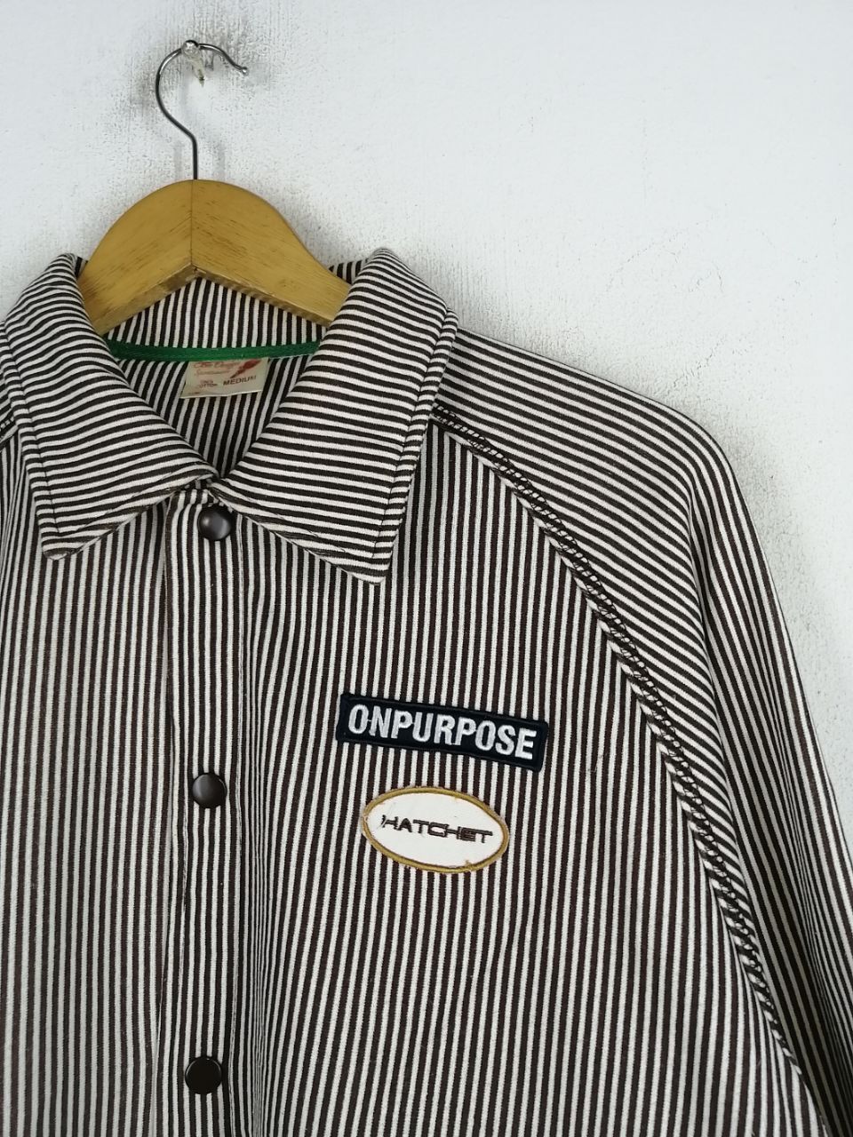 Japanese Brand × Vintage Vintage Stripe Sportswear Jacket Size US M / EU 48-50 / 2 - 3 Thumbnail