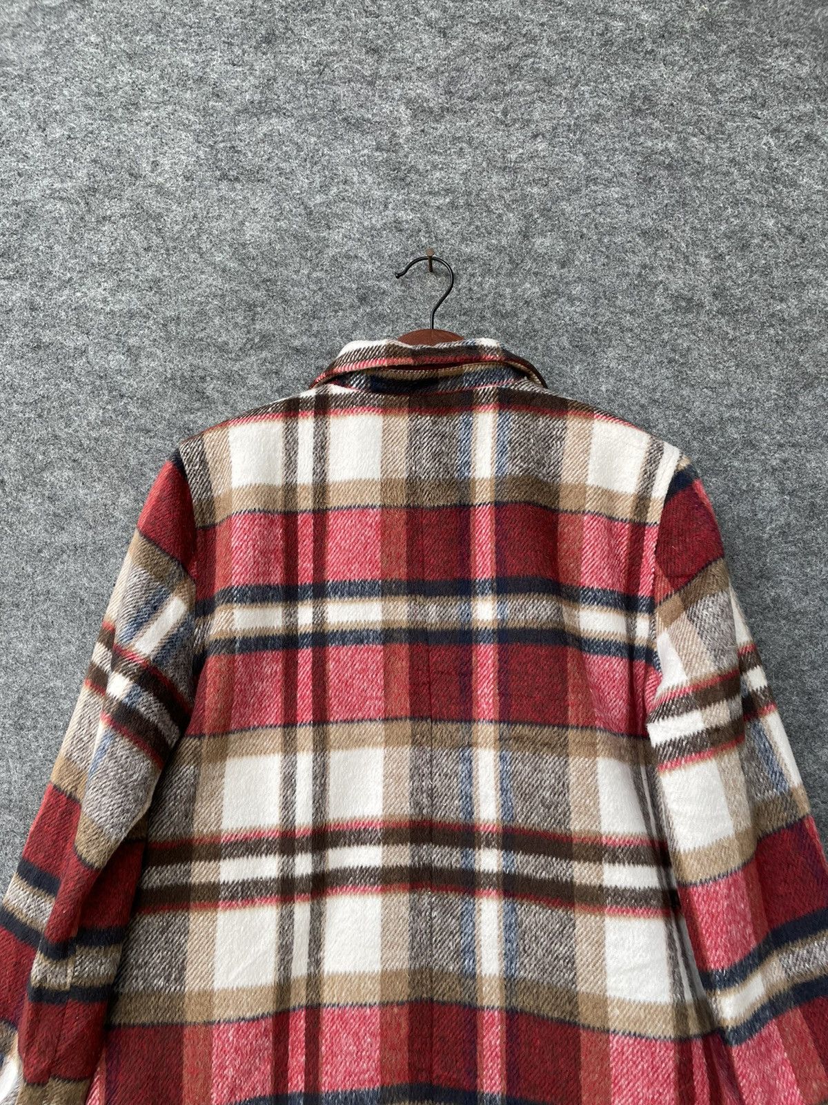 Japanese Brand × Vintage STEVIE BAD UNDERGROUND FACTORY FLANNEL JACKET Size US M / EU 48-50 / 2 - 4 Thumbnail