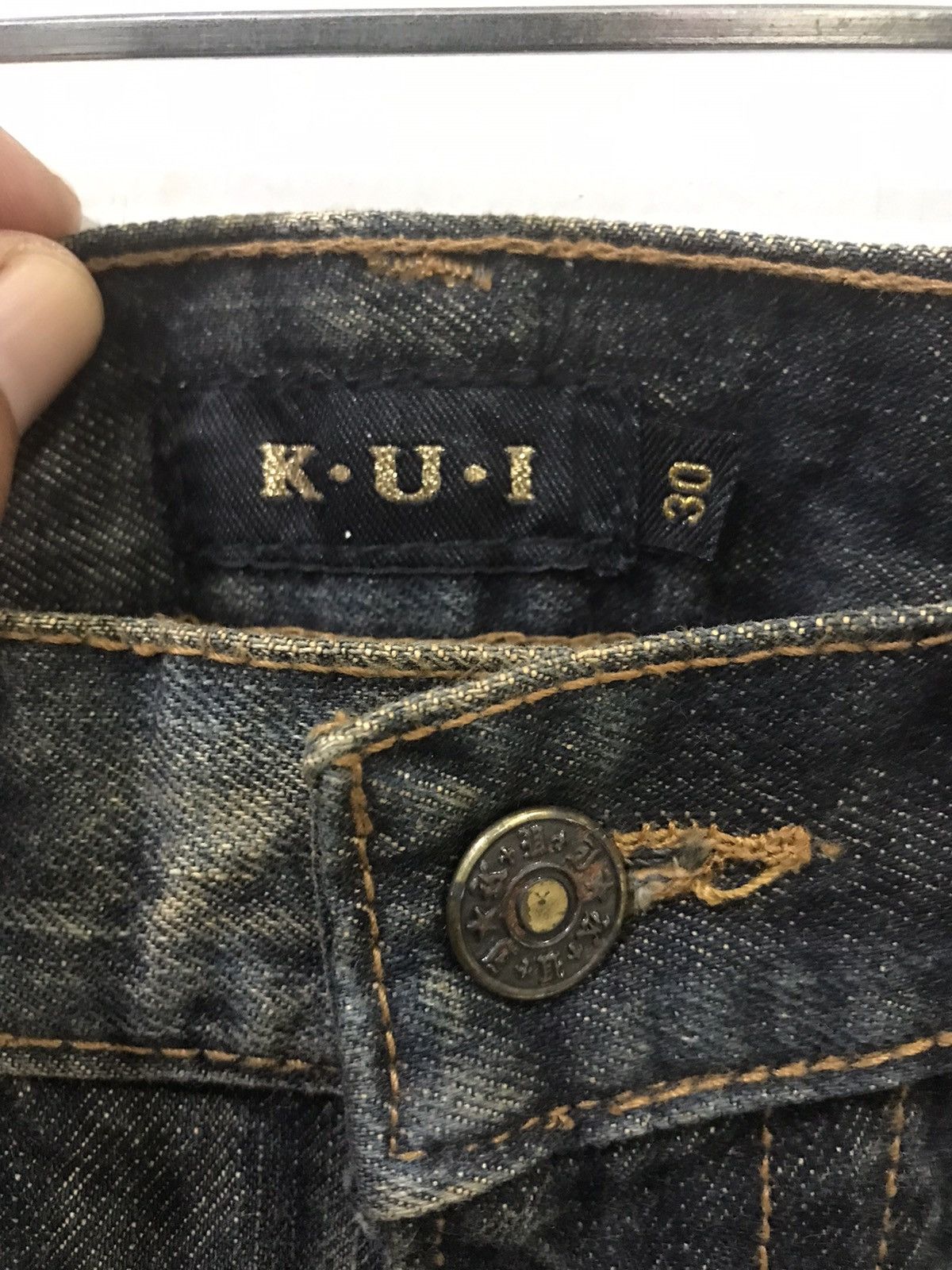 Seditionaries K.U.I Distressed Flare Denim Size US 32 / EU 48 - 10 Thumbnail