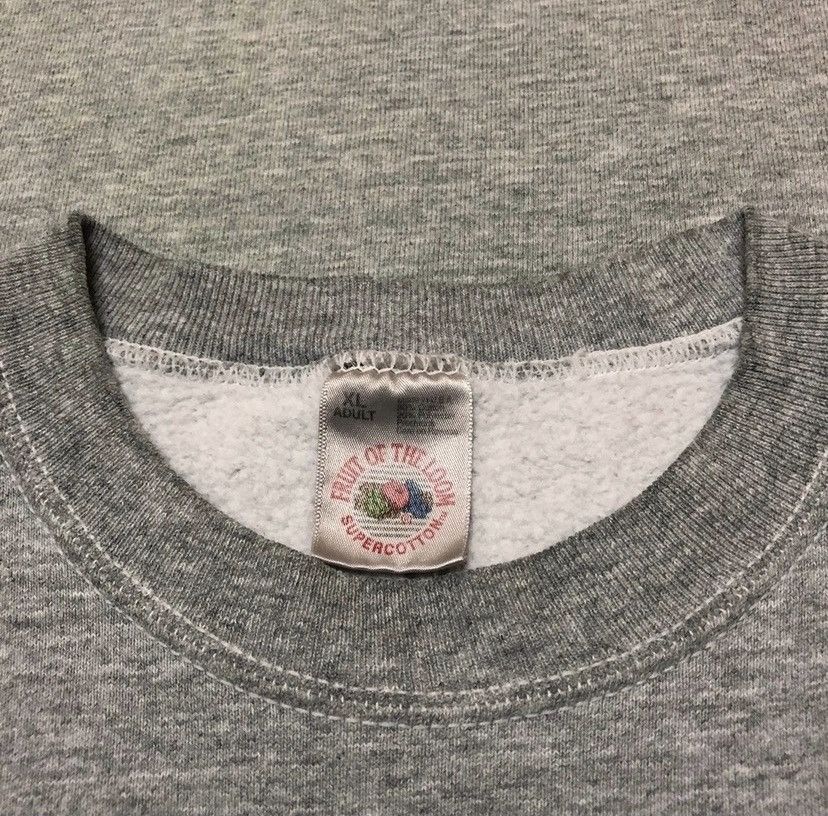 Fruit Of The Loom Vintage 90s kansas ultimate sweatshirt pullover spellout Size US XL / EU 56 / 4 - 3 Thumbnail