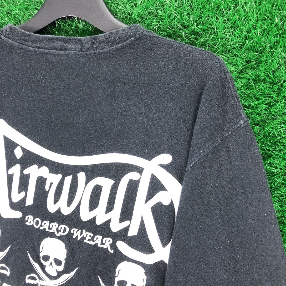 Airwalk Vintage Airwalk Defend Your Lead Big Logo Long Sleeve Tee Size M / US 6-8 / IT 42-44 - 5 Thumbnail