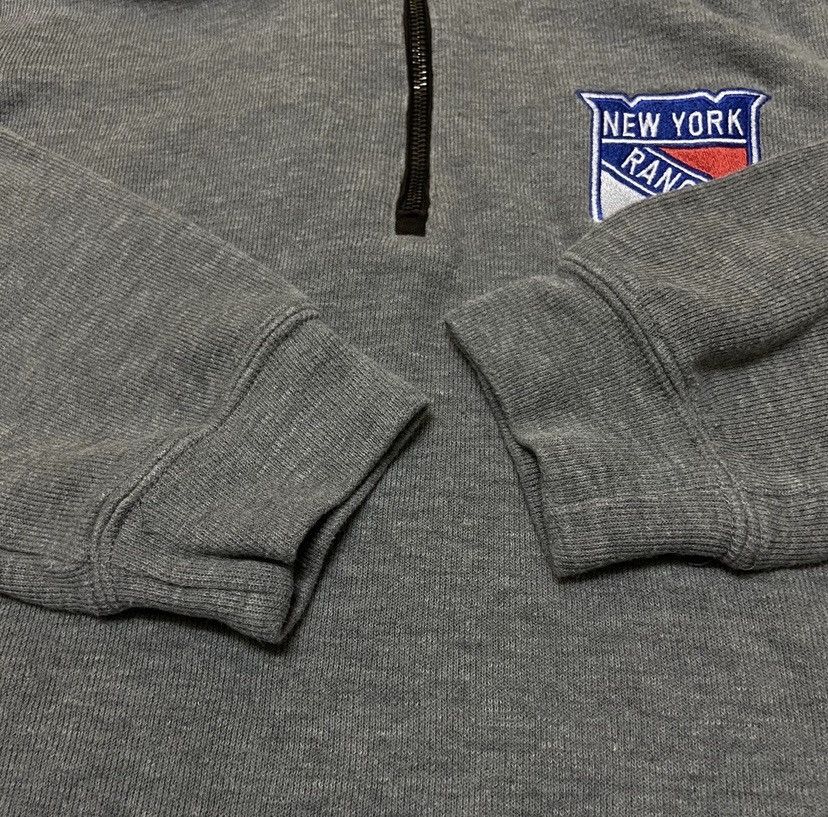 NHL Vintage new york ranger NHL sweatshirt half zipper Size US M / EU 48-50 / 2 - 3 Thumbnail