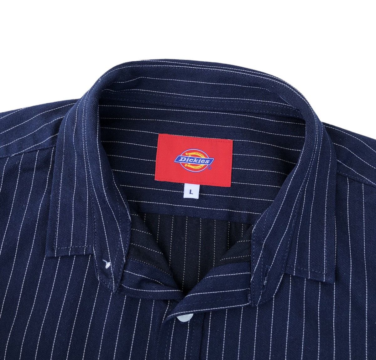 Dickies Dickies Blue Hickory Workwear Shirt Jacket Size US L / EU 52-54 / 3 - 14 Thumbnail