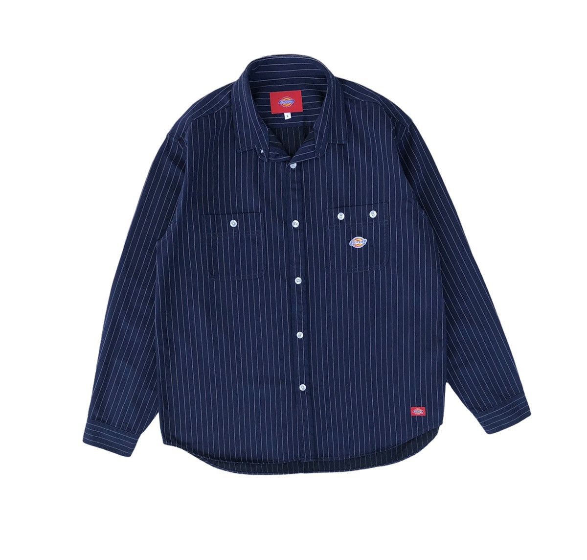Dickies Dickies Blue Hickory Workwear Shirt Jacket Size US L / EU 52-54 / 3 - 5 Thumbnail