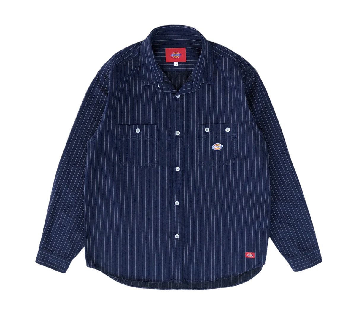 Dickies Dickies Blue Hickory Workwear Shirt Jacket Size US L / EU 52-54 / 3 - 4 Thumbnail