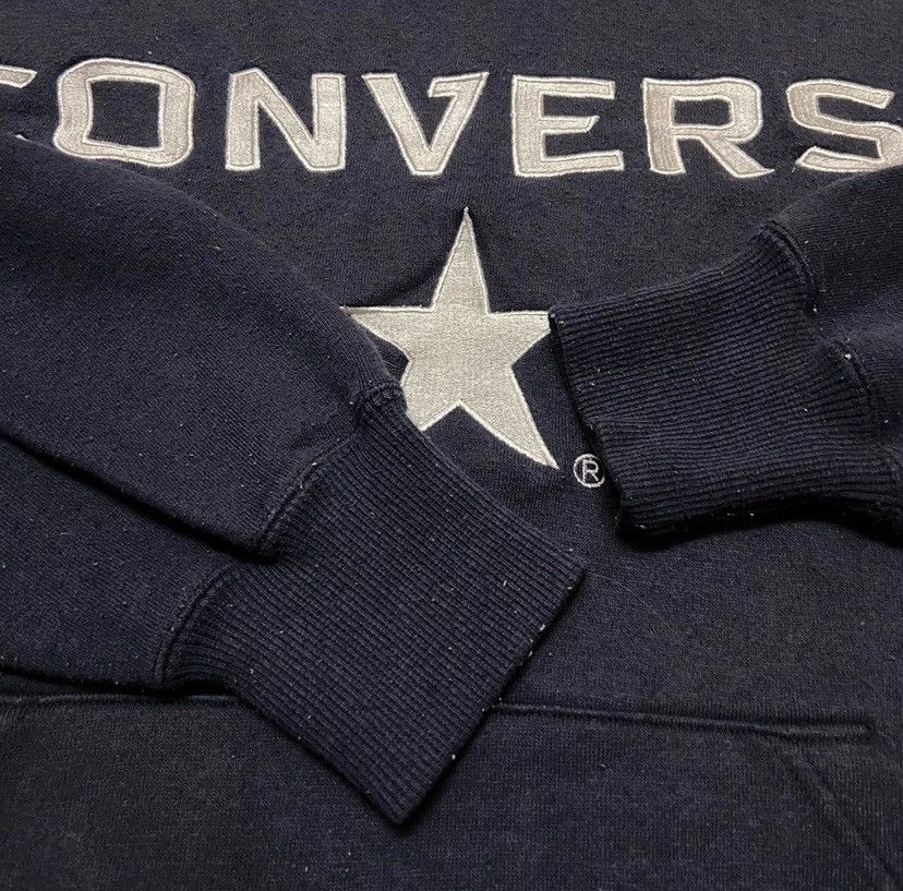 Converse Vintage 90s converse all star hoodie big logo Size US L / EU 52-54 / 3 - 3 Thumbnail