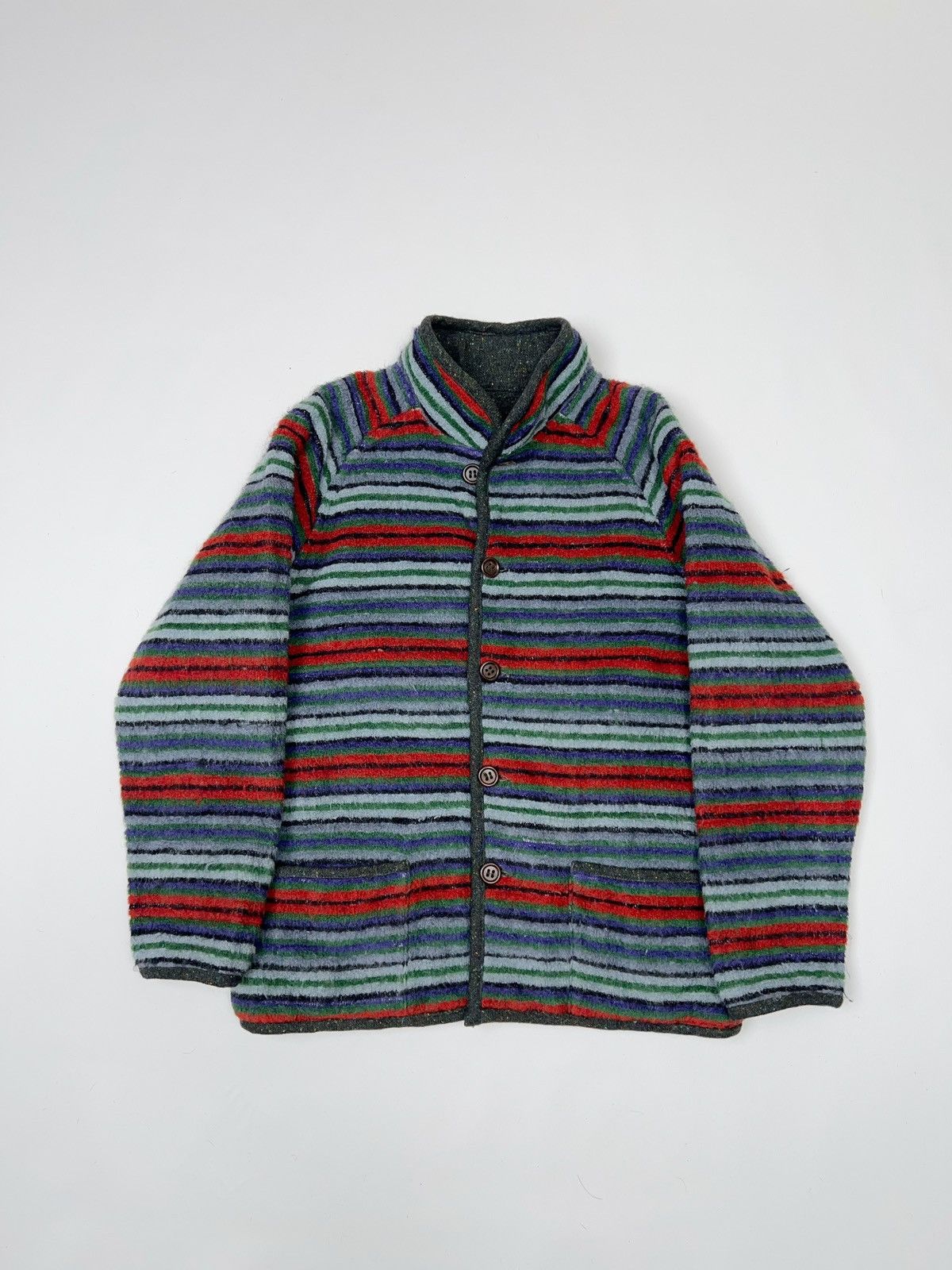 Image of Missoni Reversible Mohair Wool Jacket Blazer, Men's (Size Small)