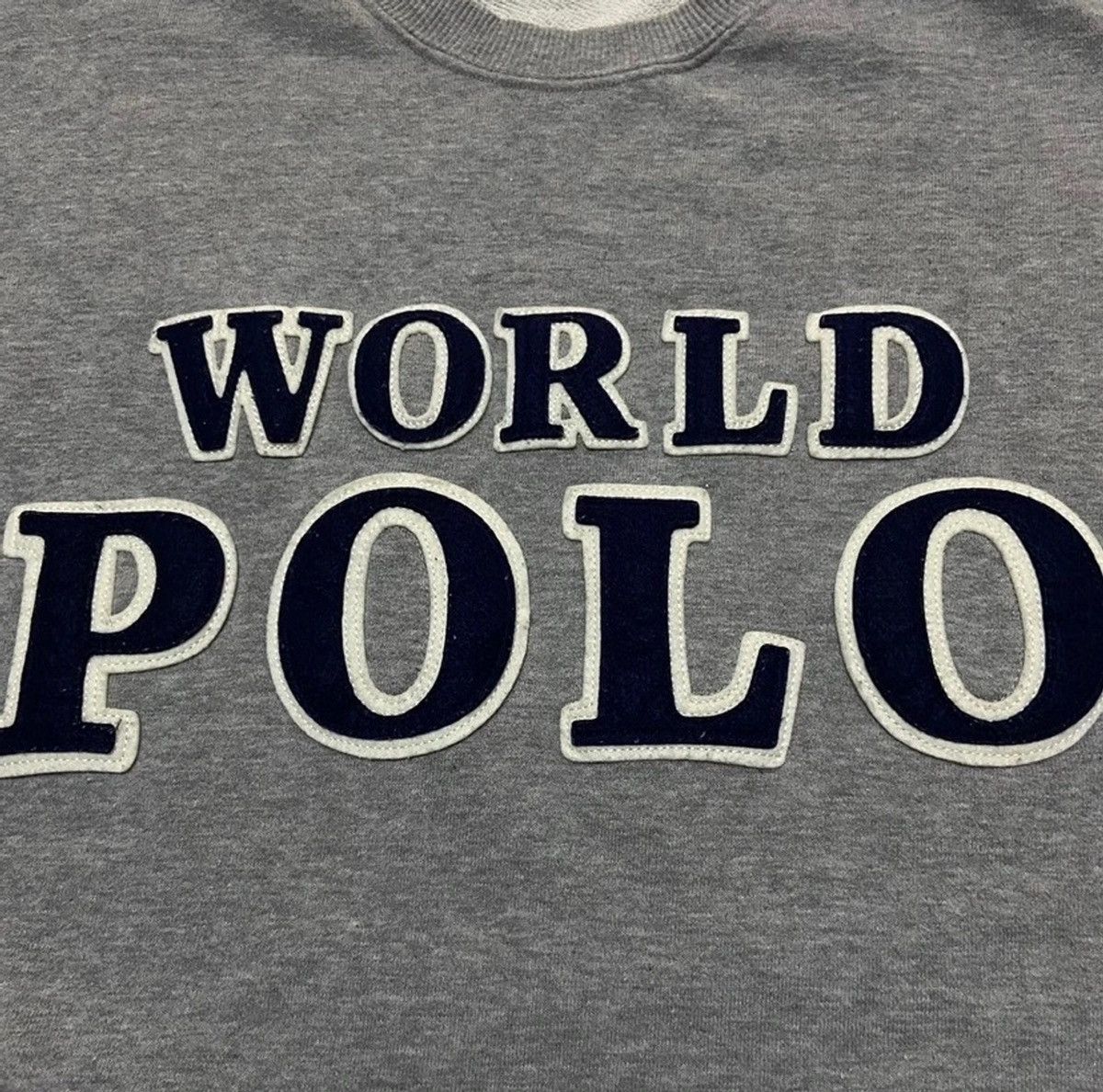 Beverly Hills Polo Club Vintage 90s world polo sweatshirt Size US M / EU 48-50 / 2 - 2 Thumbnail