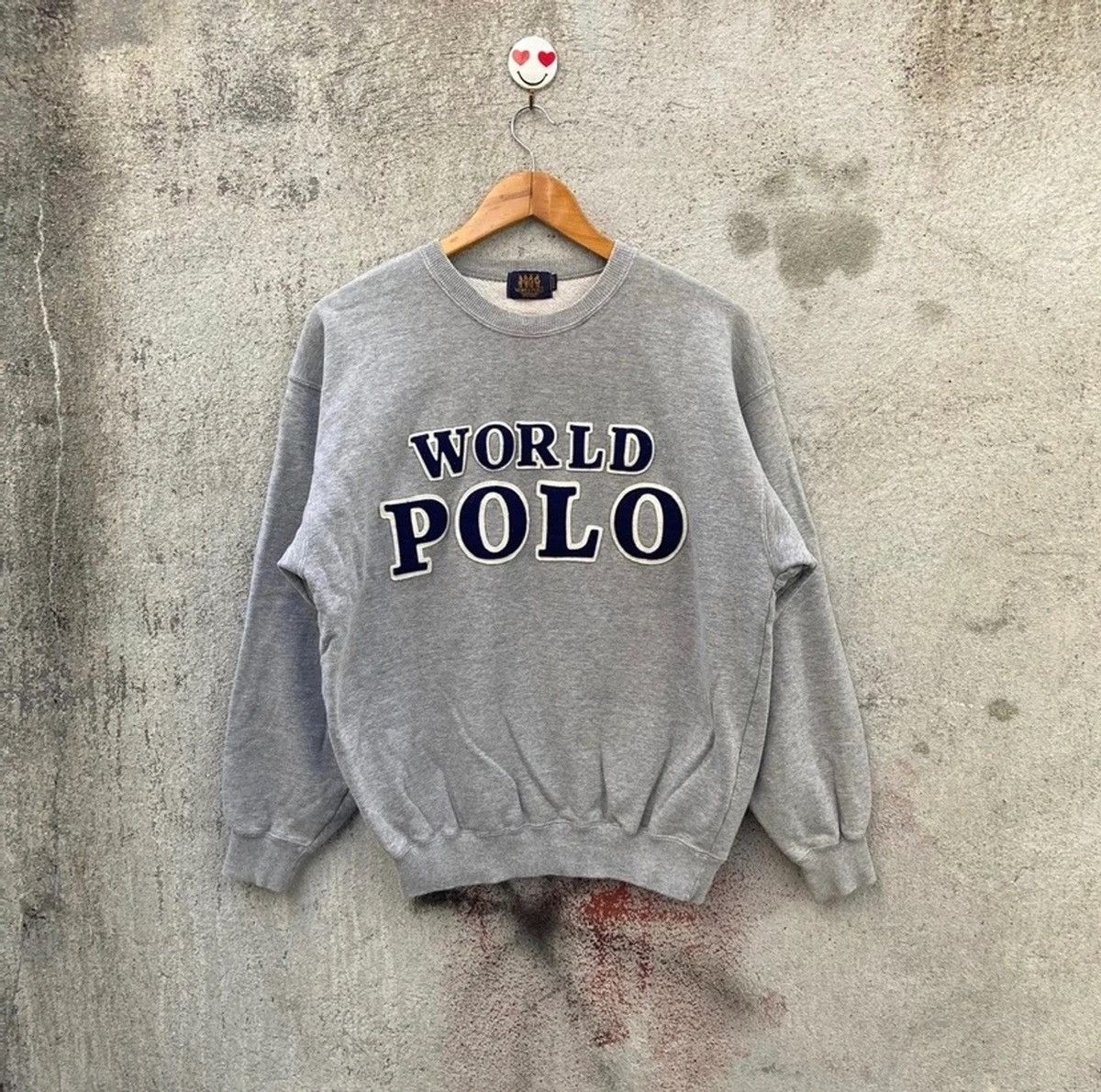 Beverly Hills Polo Club Vintage 90s world polo sweatshirt Size US M / EU 48-50 / 2 - 1 Thumbnail