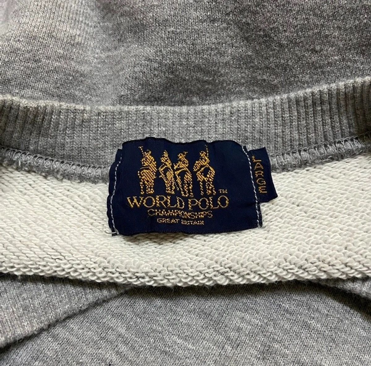 Beverly Hills Polo Club Vintage 90s world polo sweatshirt Size US M / EU 48-50 / 2 - 4 Thumbnail
