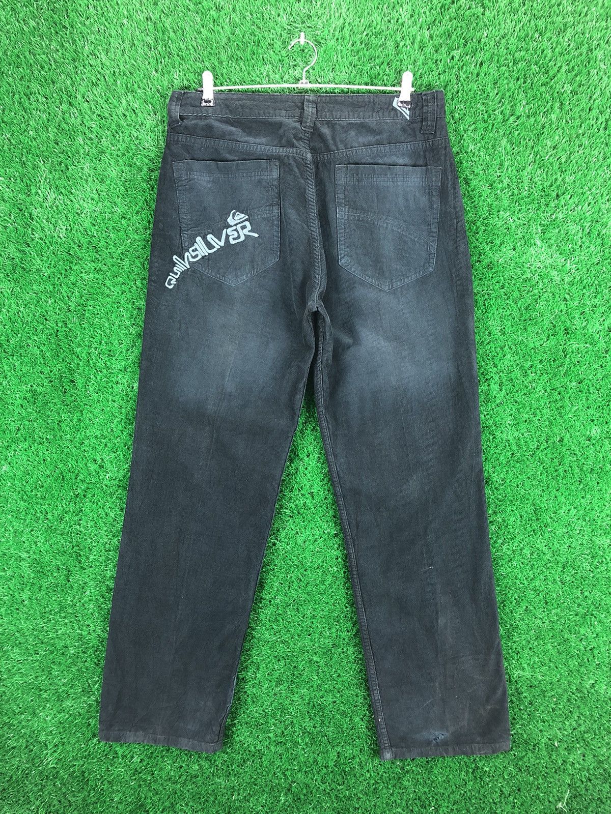 Quiksilver Vintage Quilksilver Corduroy Pants Embroidered Logo Size US 33 - 5 Thumbnail