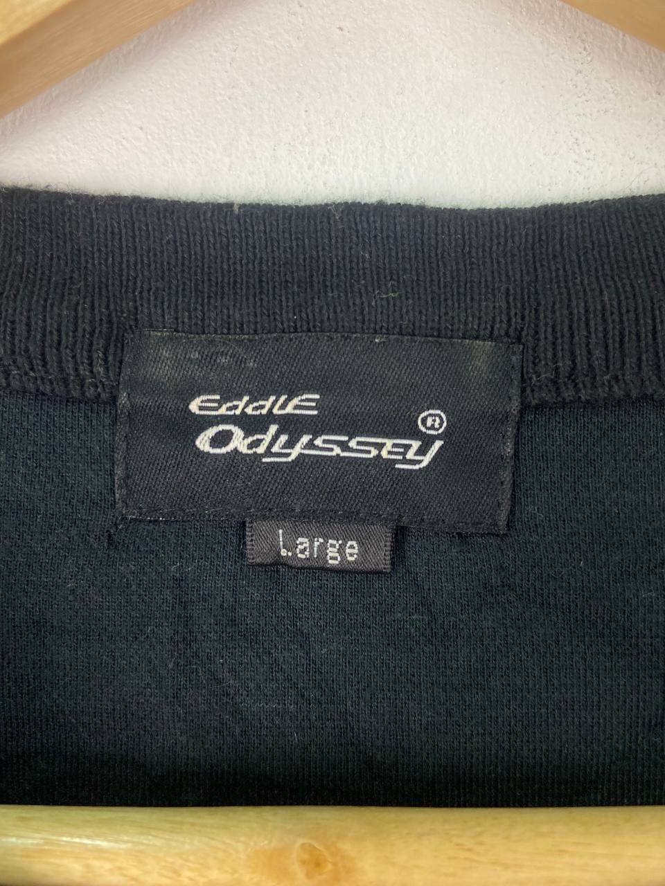 Japanese Brand × Vintage Vintage Eddie Odyssey Sweatshirt Big Logo Spellout Size US L / EU 52-54 / 3 - 4 Thumbnail