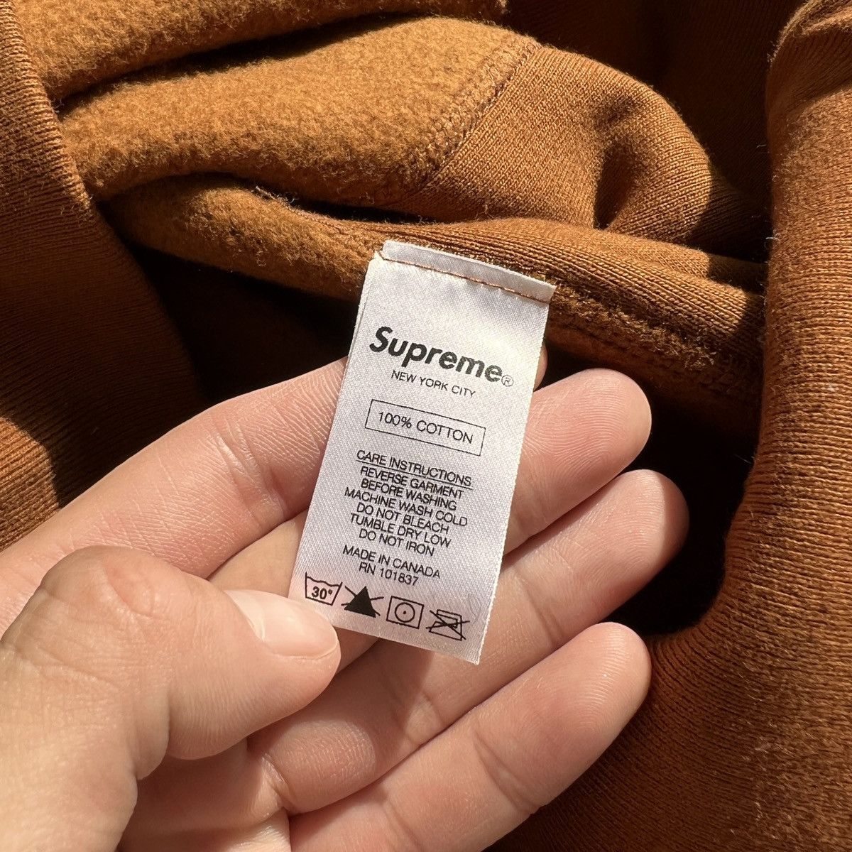 Supreme S Logo Crewneck Copper - Tops 