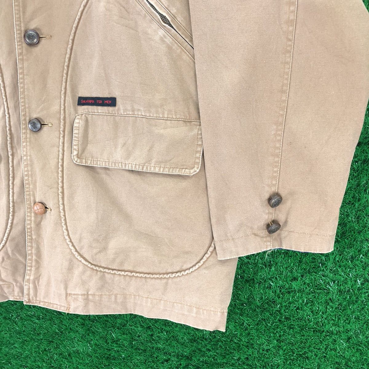 Japanese Brand Vintage 80's Hunting Jacket Duck Canvas Fabric Size US XXL / EU 58 / 5 - 3 Thumbnail