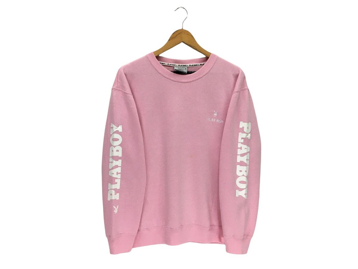 Japanese Brand × Playboy Vintage Playboy Big Bunny Logo Sweatshirt Size US M / EU 48-50 / 2 - 2 Thumbnail