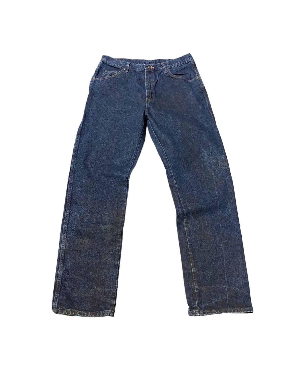 Vintage Vintage baggy distressed wrangler skater jeans 1990s | Grailed