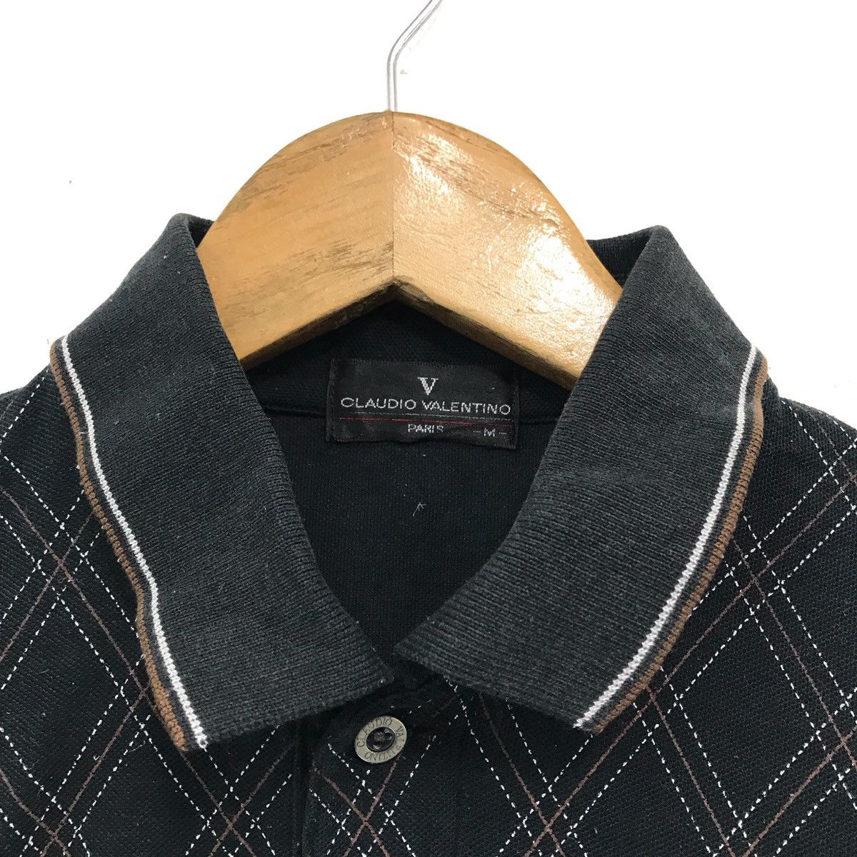 Valentino Vintage Claudio Valentino Polos Long Sleeve Size US M / EU 48-50 / 2 - 5 Thumbnail