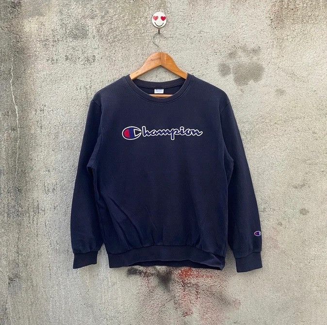 Champion Champion sweatshirt spellout Size US M / EU 48-50 / 2 - 1 Thumbnail