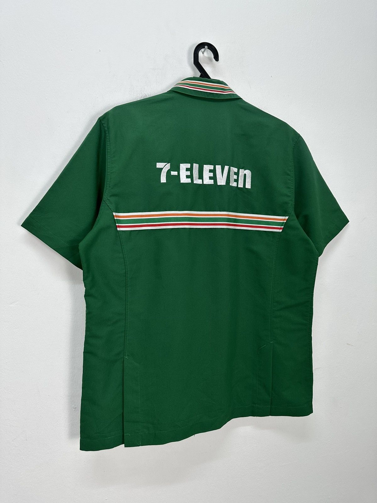 Vintage 7-Eleven Zip Up Convenient Store Shirt Size US M / EU 48-50 / 2 - 5 Thumbnail