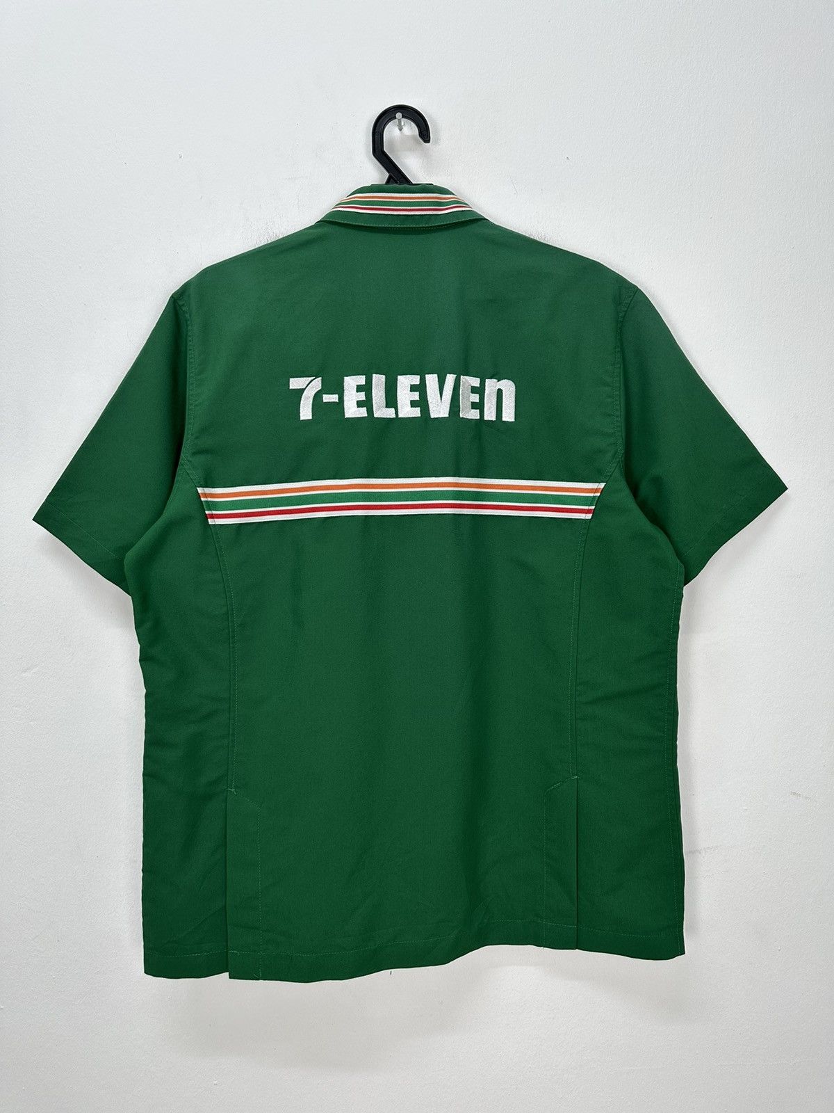 Vintage 7-Eleven Zip Up Convenient Store Shirt Size US M / EU 48-50 / 2 - 4 Thumbnail