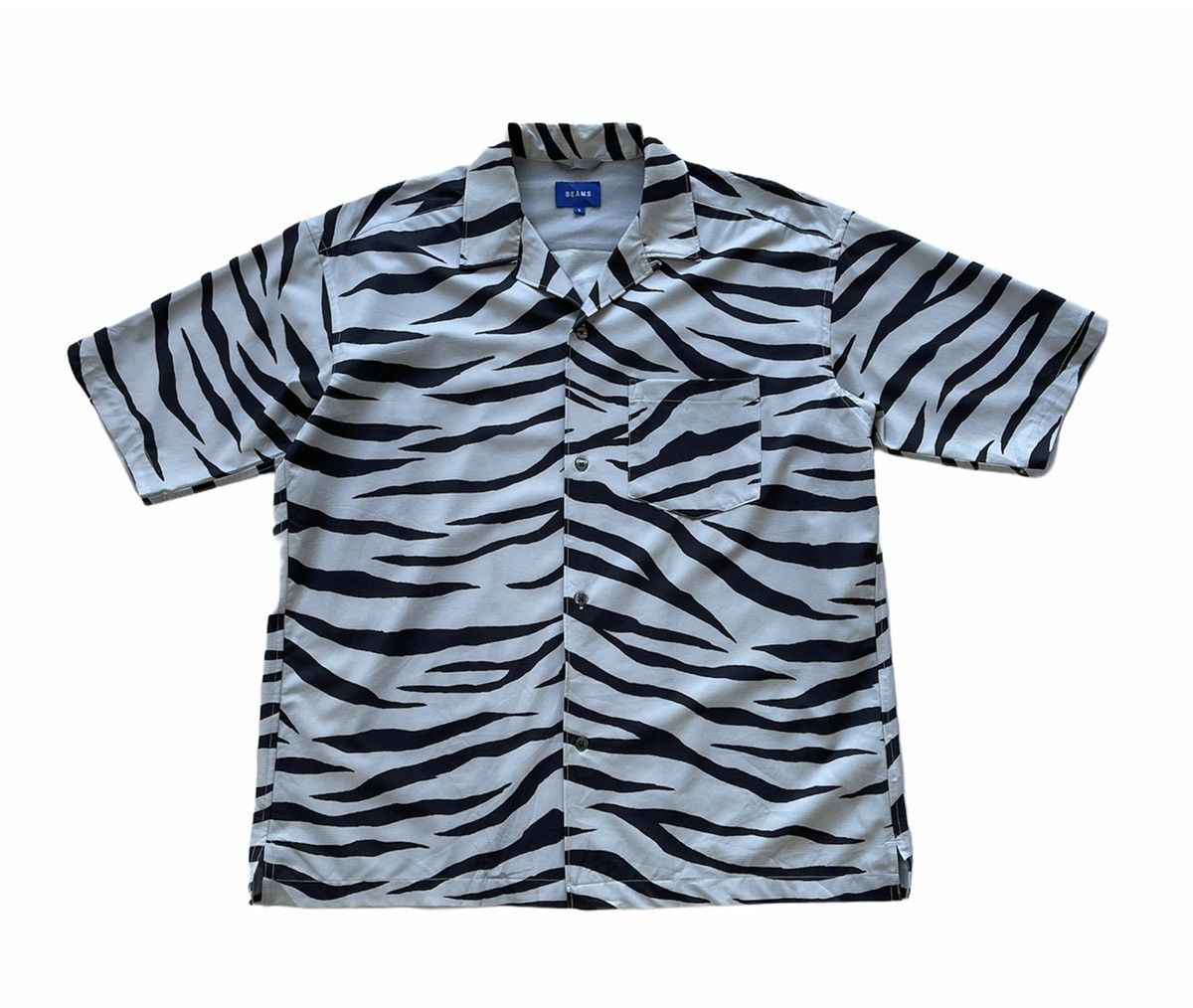 Beams Plus BEAMS TIGER STRIPE CAMP COLLAR Size US S / EU 44-46 / 1 - 7 Thumbnail