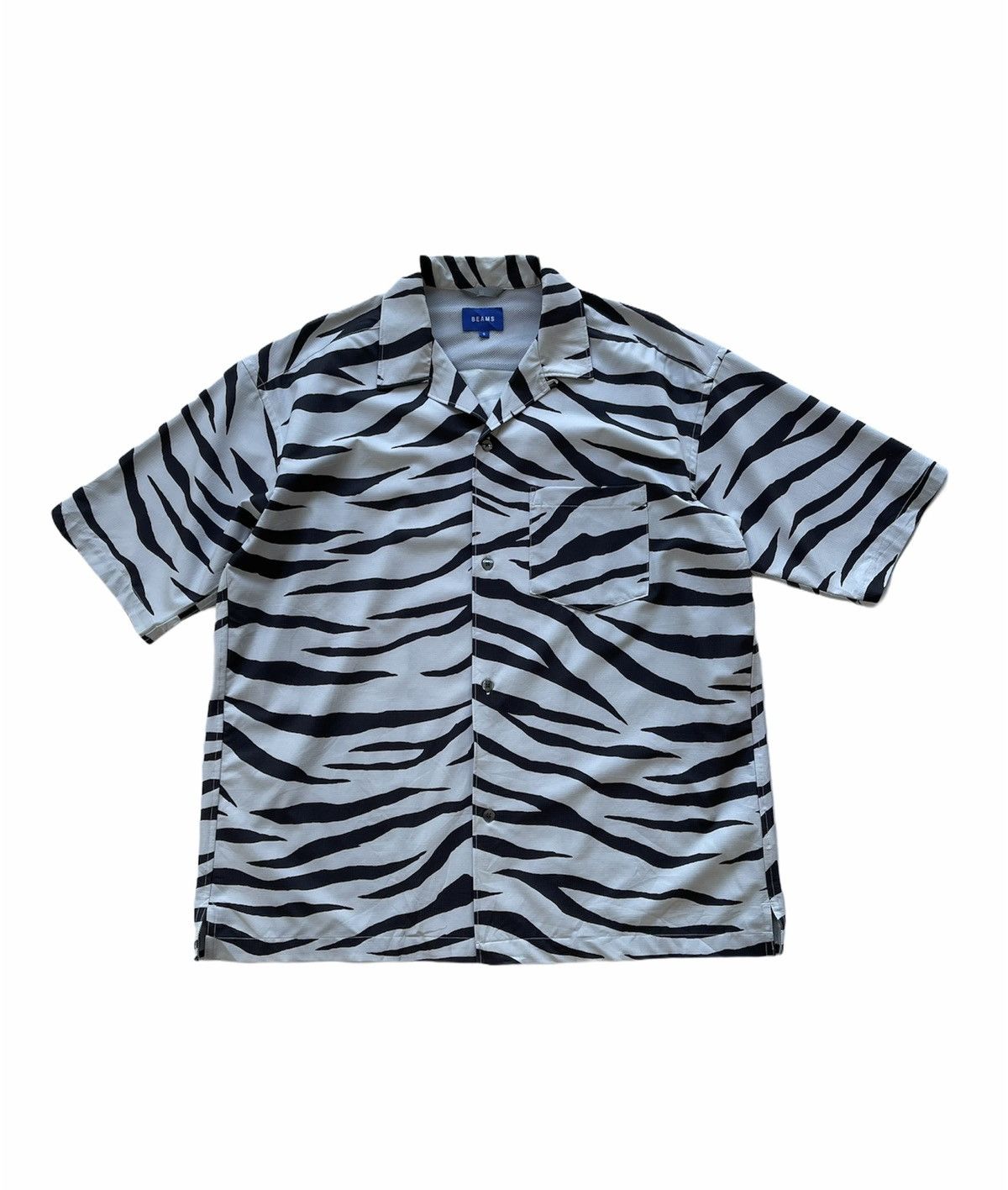 Beams Plus BEAMS TIGER STRIPE CAMP COLLAR Size US S / EU 44-46 / 1 - 2 Thumbnail