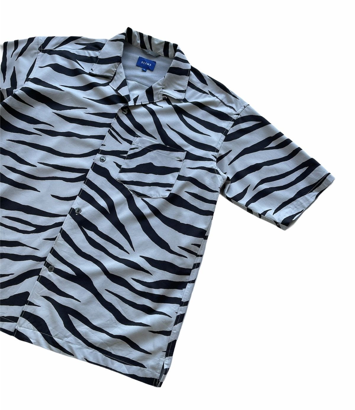 Beams Plus BEAMS TIGER STRIPE CAMP COLLAR Size US S / EU 44-46 / 1 - 3 Thumbnail