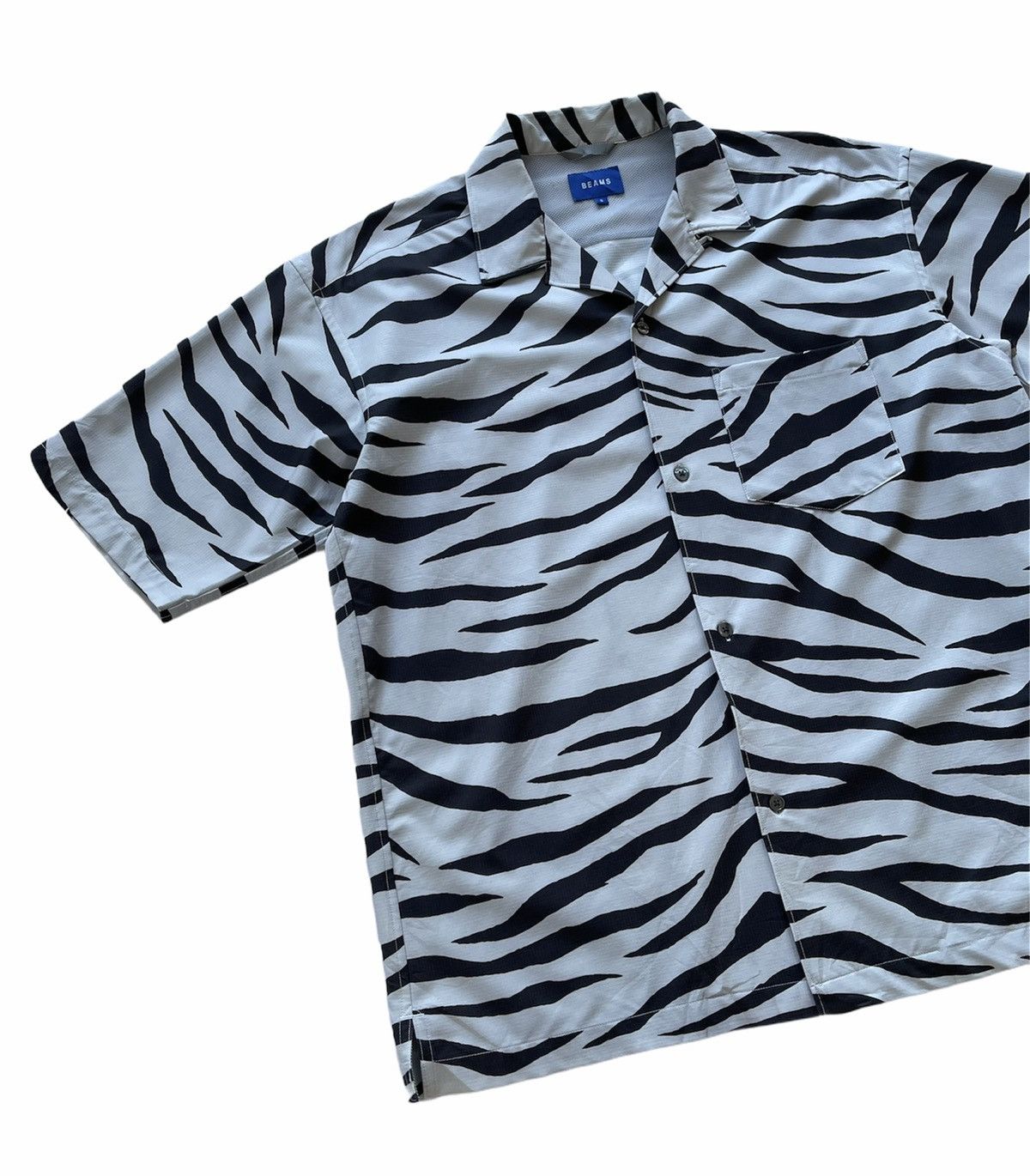 Beams Plus BEAMS TIGER STRIPE CAMP COLLAR Size US S / EU 44-46 / 1 - 1 Thumbnail