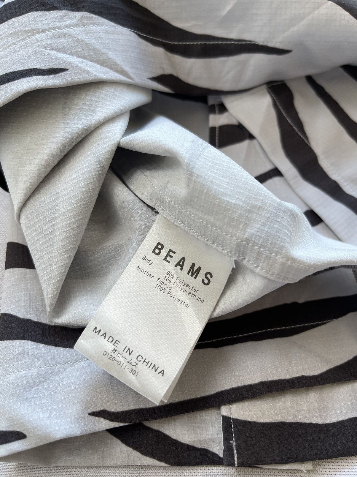 Beams Plus BEAMS TIGER STRIPE CAMP COLLAR Size US S / EU 44-46 / 1 - 10 Thumbnail