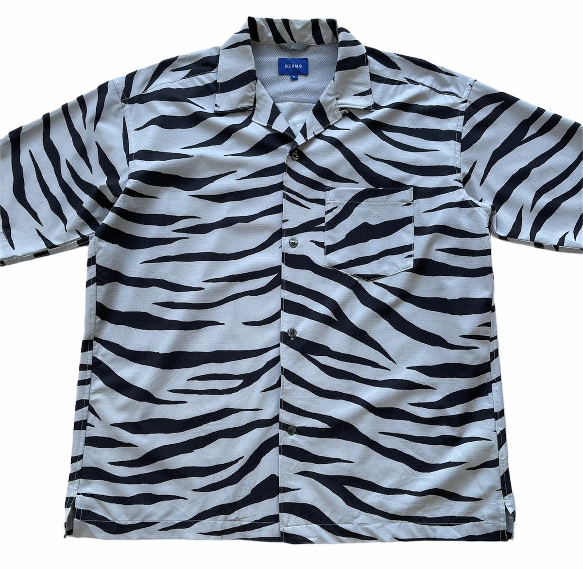 Beams Plus BEAMS TIGER STRIPE CAMP COLLAR Size US S / EU 44-46 / 1 - 5 Thumbnail