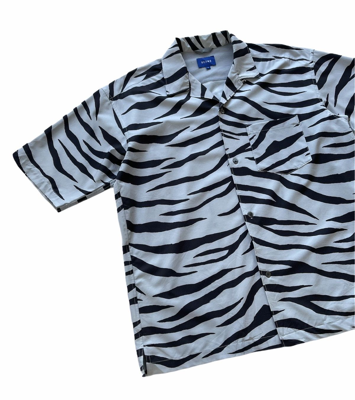 Beams Plus BEAMS TIGER STRIPE CAMP COLLAR Size US S / EU 44-46 / 1 - 4 Thumbnail