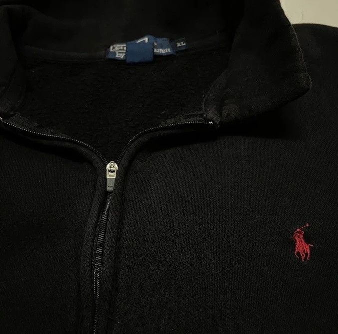 Polo Ralph Lauren Vintage 90s Polo Ralph Lauren Sweatshirt half zipper Size US XXL / EU 58 / 5 - 2 Thumbnail