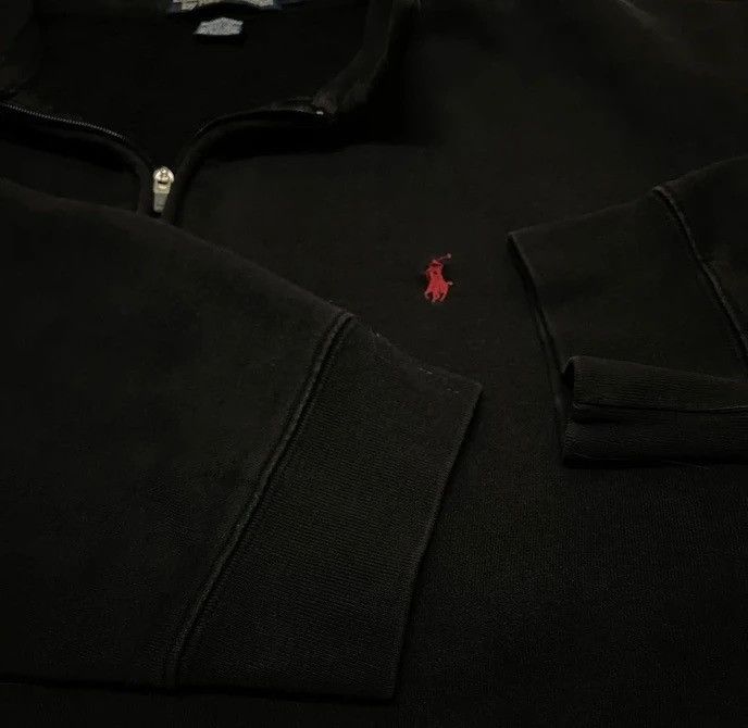 Polo Ralph Lauren Vintage 90s Polo Ralph Lauren Sweatshirt half zipper Size US XXL / EU 58 / 5 - 4 Thumbnail