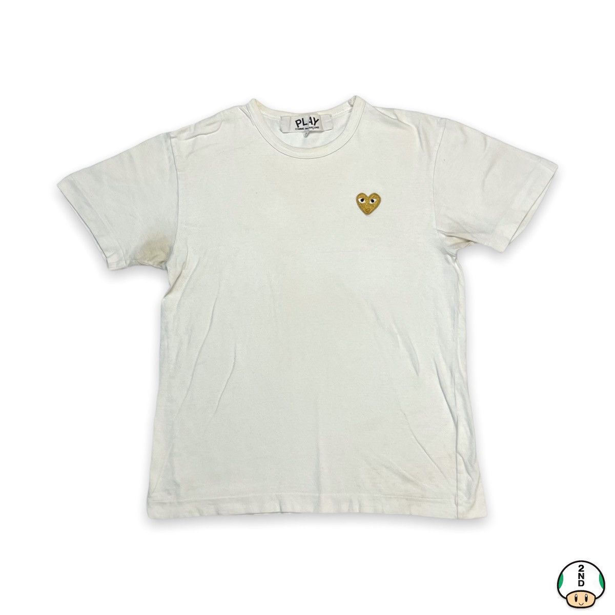 Comme des Garcons Comme Des Garcons Play Shirt CDG Play Heart Short Sleeve Tee Size US S / EU 44-46 / 1 - 1 Thumbnail