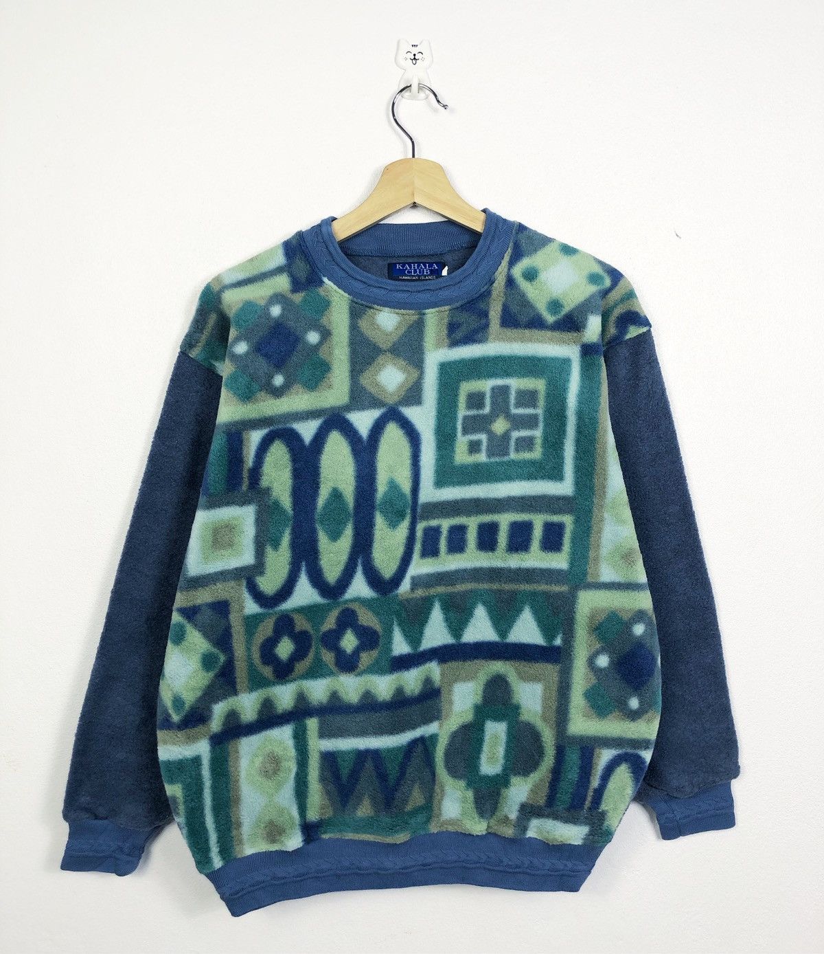 Vintage Kahala Club Hawaii X Polartec Fleece Sweatshirt