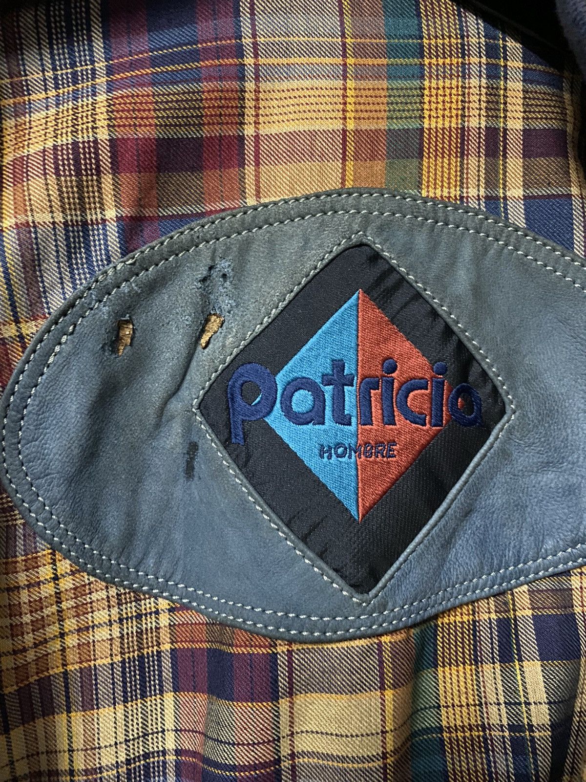 Patricia Rae × Vintage GK147 PATRICIA HOMORE LEATHER BOMBER JACKET Size US M / EU 48-50 / 2 - 8 Thumbnail
