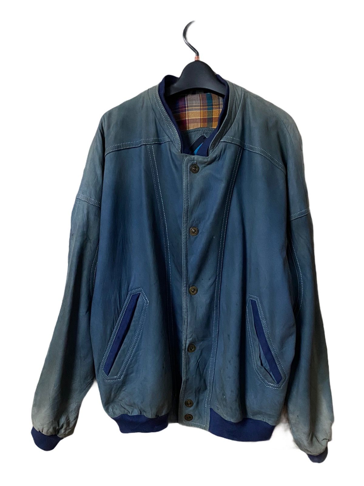Patricia Rae × Vintage GK147 PATRICIA HOMORE LEATHER BOMBER JACKET Size US M / EU 48-50 / 2 - 1 Thumbnail
