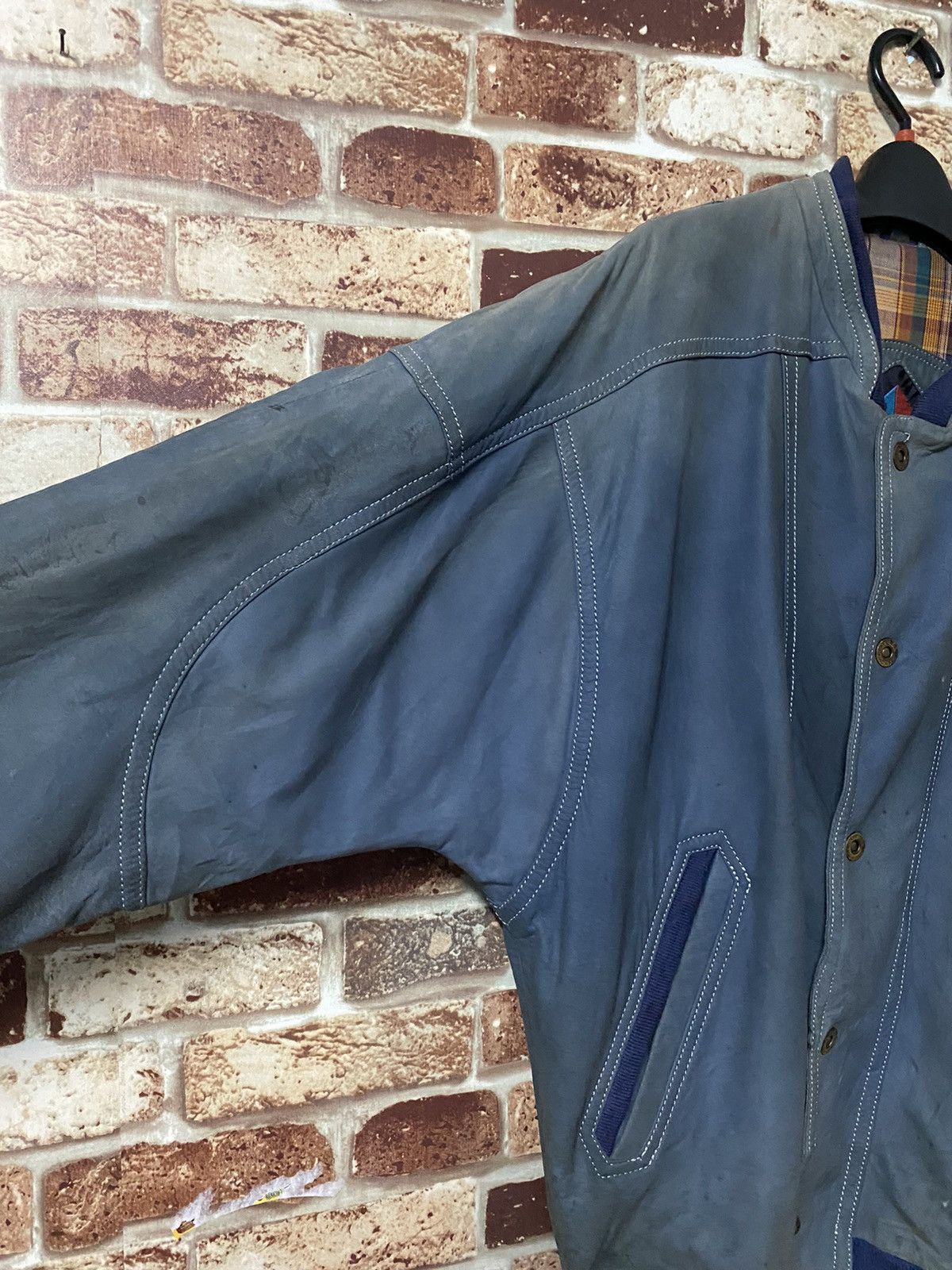 Patricia Rae × Vintage GK147 PATRICIA HOMORE LEATHER BOMBER JACKET Size US M / EU 48-50 / 2 - 7 Thumbnail